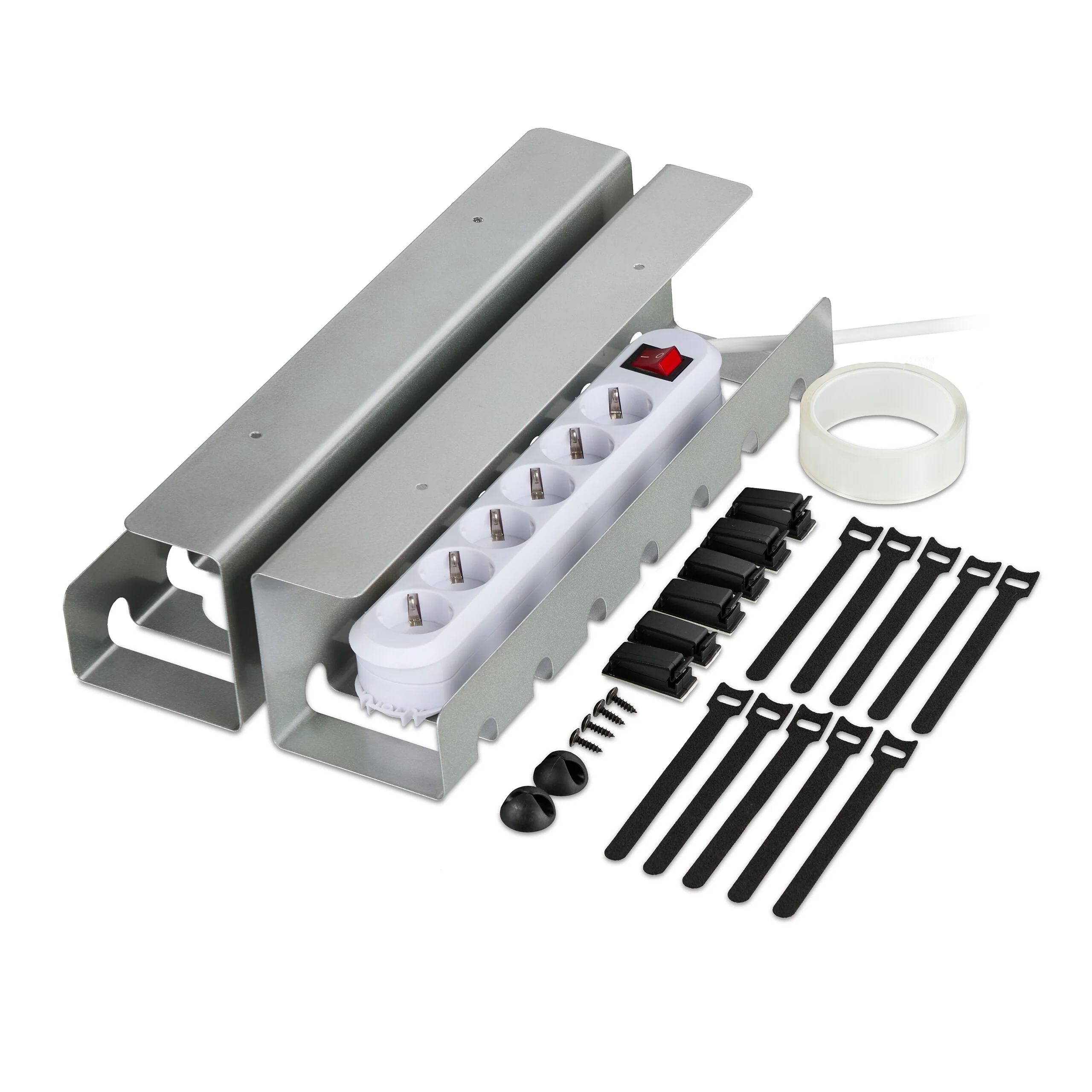 Kabelkanal für Schreibtisch 2er Set - Image 3