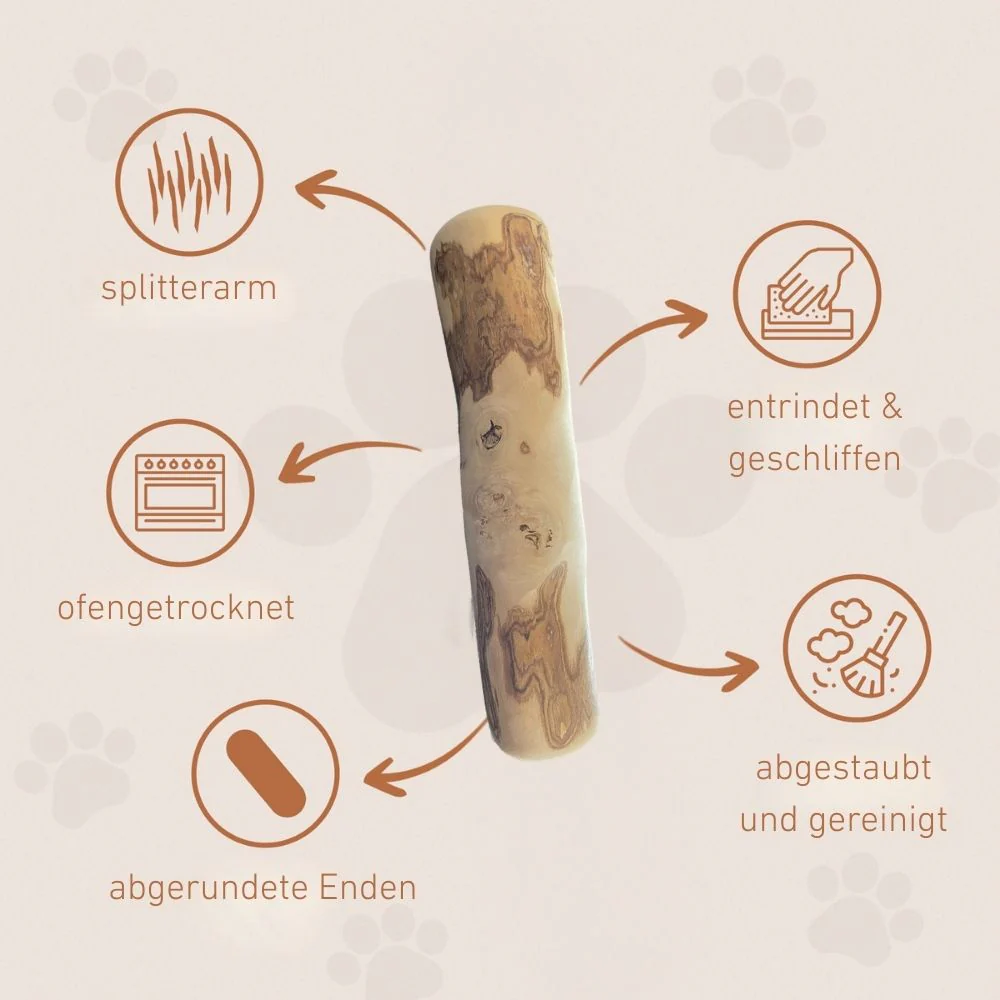 Kaffeeholz Kaustab mit Lachsöl - 3er Set - Image 19
