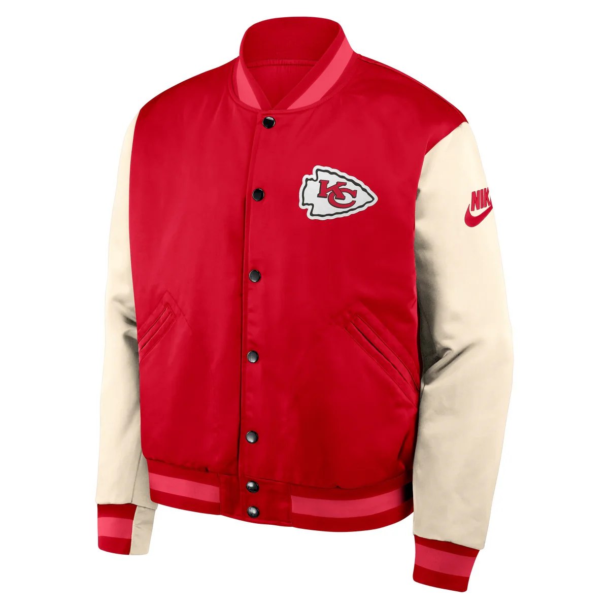 Kansas City Chiefs Nike Legacy Bomber Jacket NFL - Image 12