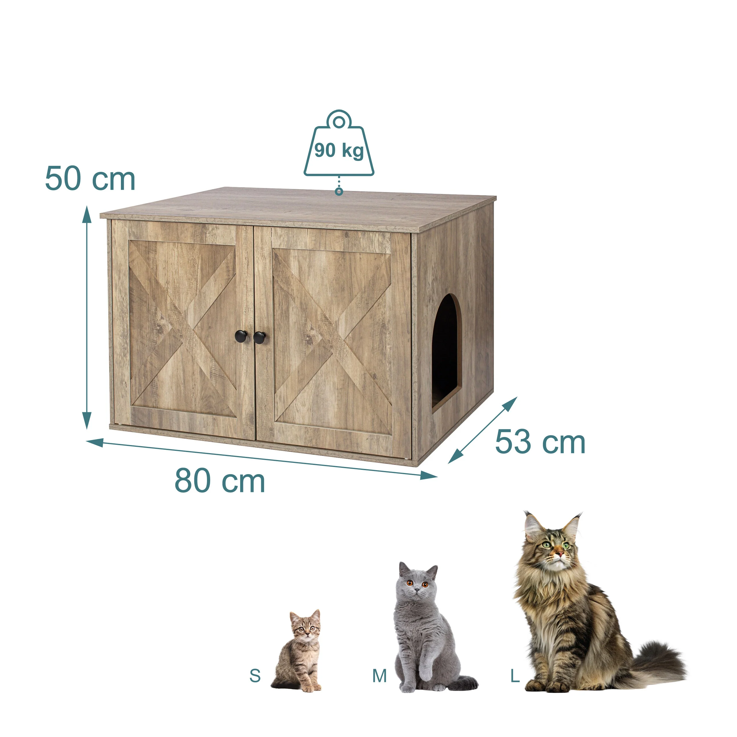 Katzenschrank für Katzenklo - Image 22