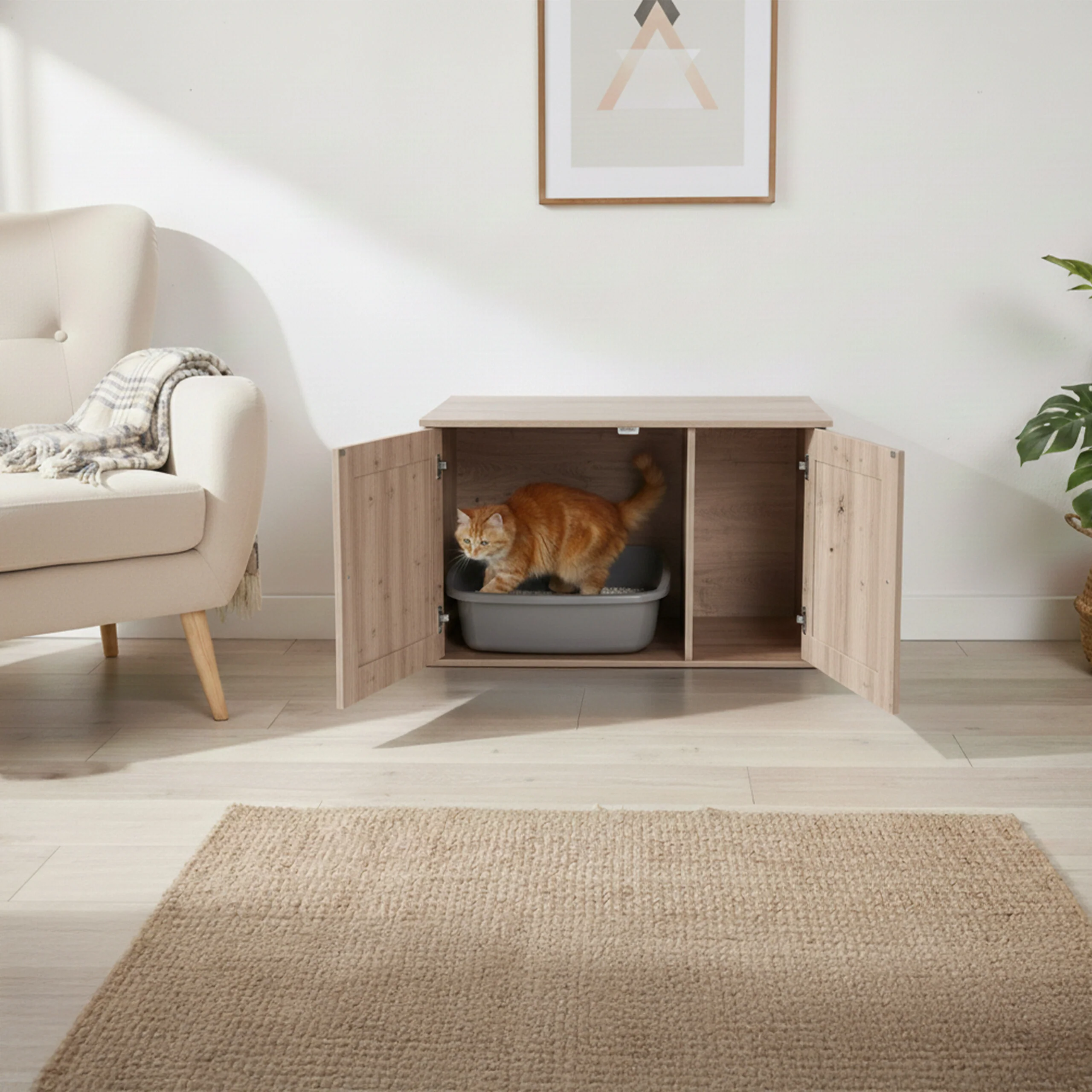 Katzenschrank für Katzenklo - Image 23