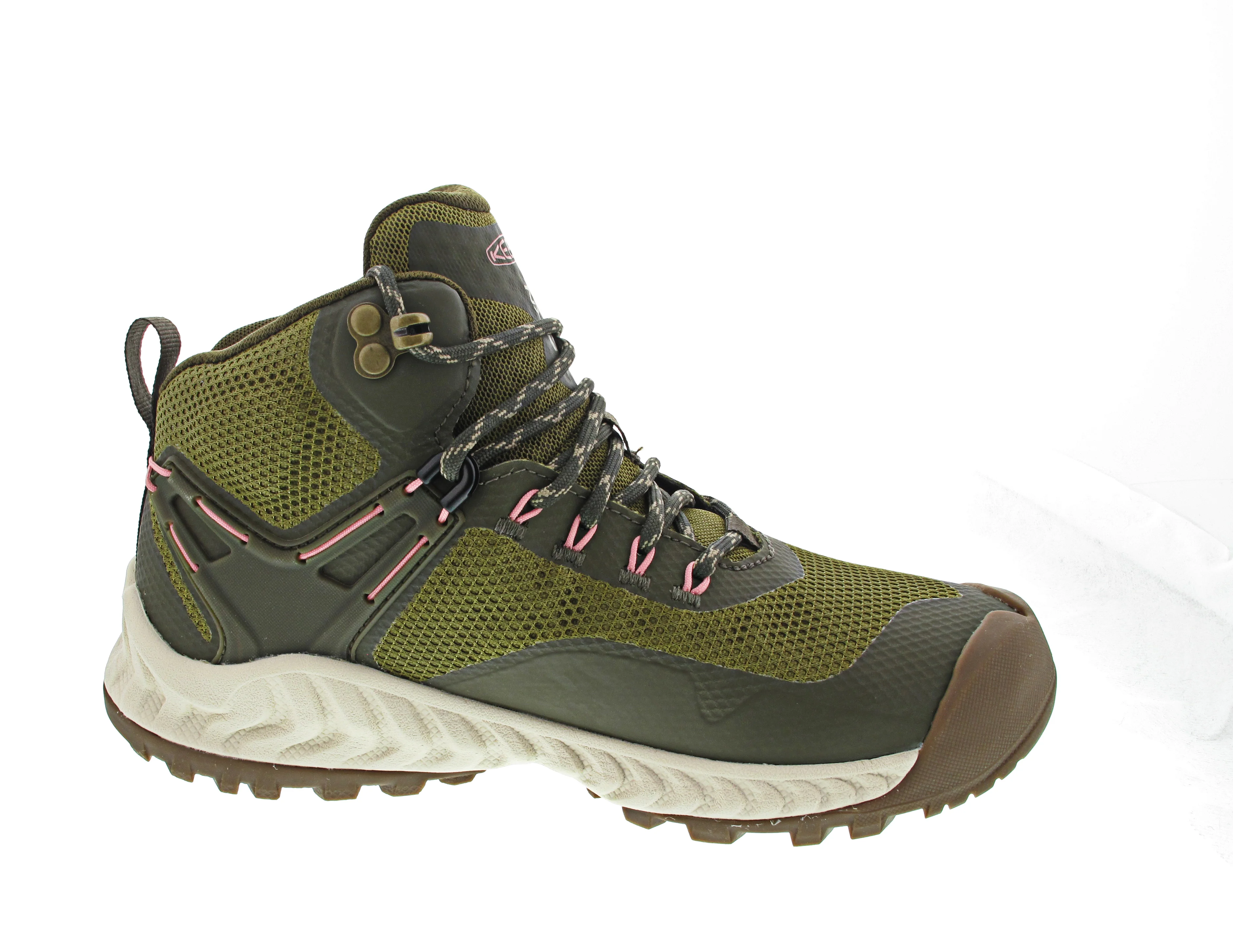 KEEN Nxis Evo Mid WP Wanderstiefel Grün - Image 7