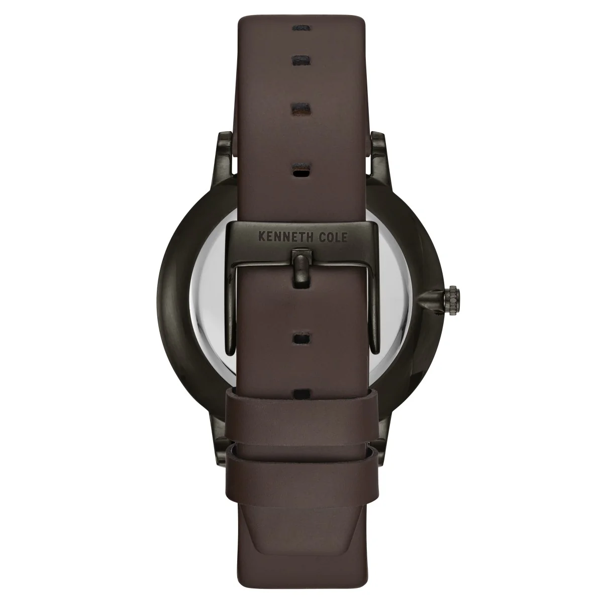 Kenneth Cole New York Herren-Armbanduhr Analog Quarz Leder KC50008002 - Image 3