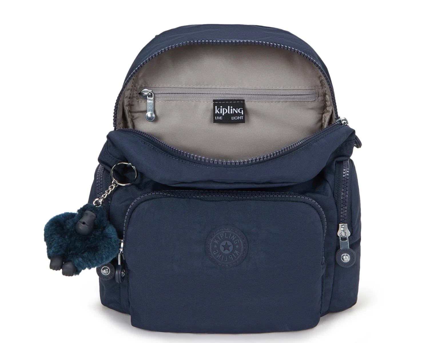 Kipling City Zip Mini 9 Liter Rucksack KI6046 Hideaway Beige - Image 12