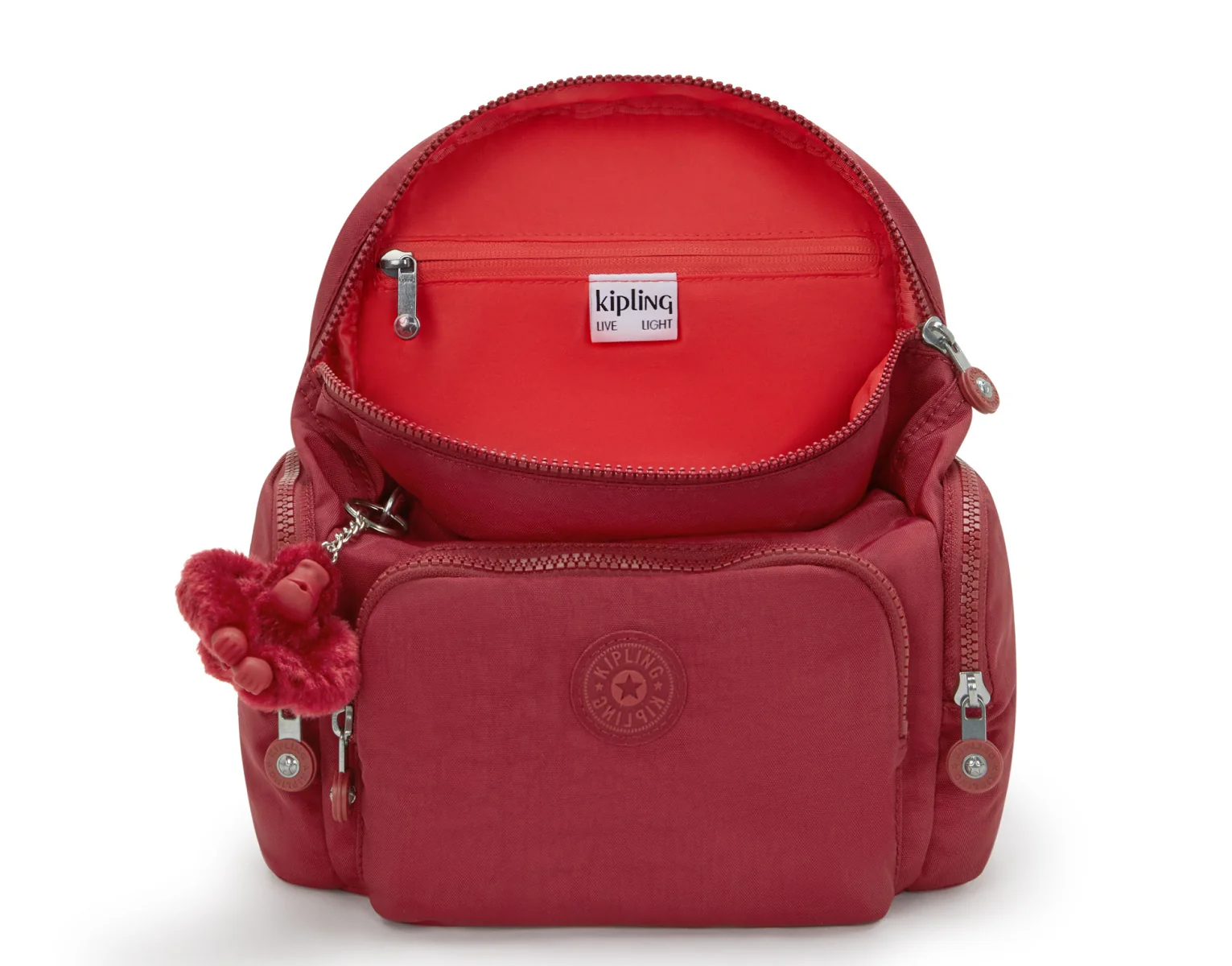 Kipling City Zip Mini 9 Liter Rucksack KI6046 Hideaway Beige - Image 18