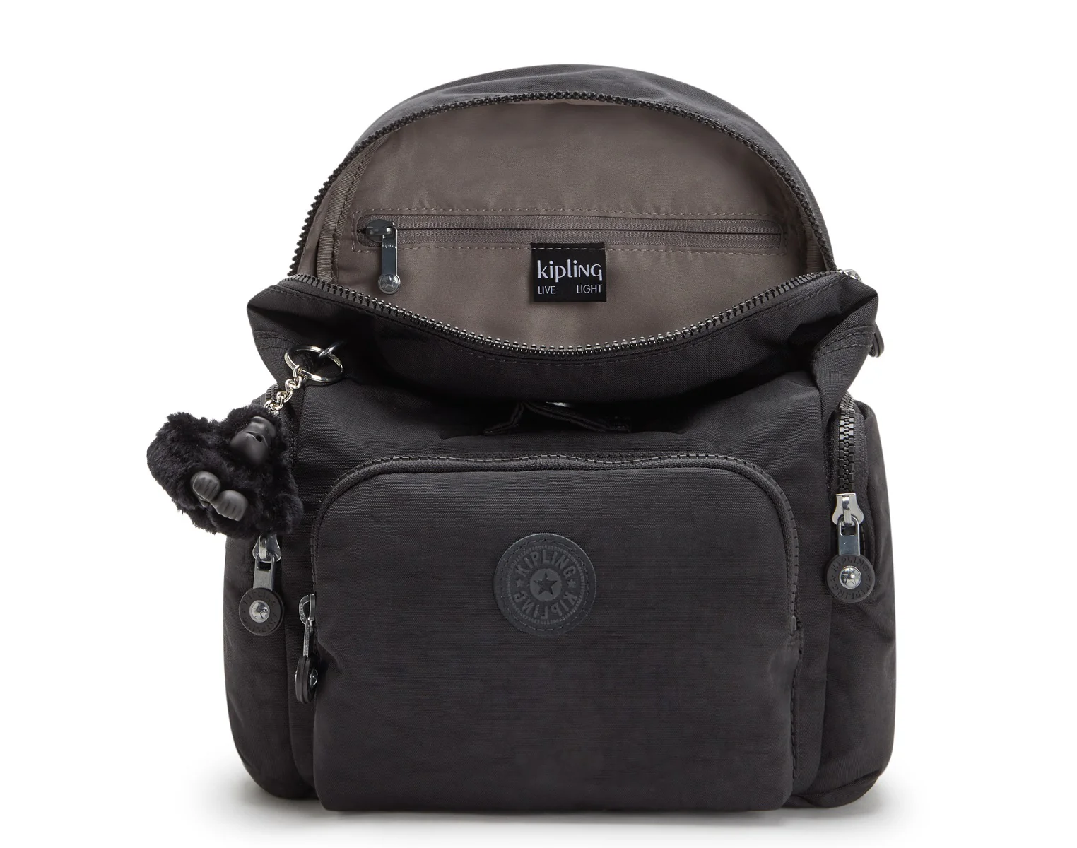 Kipling City Zip Mini 9 Liter Rucksack KI6046 Hideaway Beige - Image 24