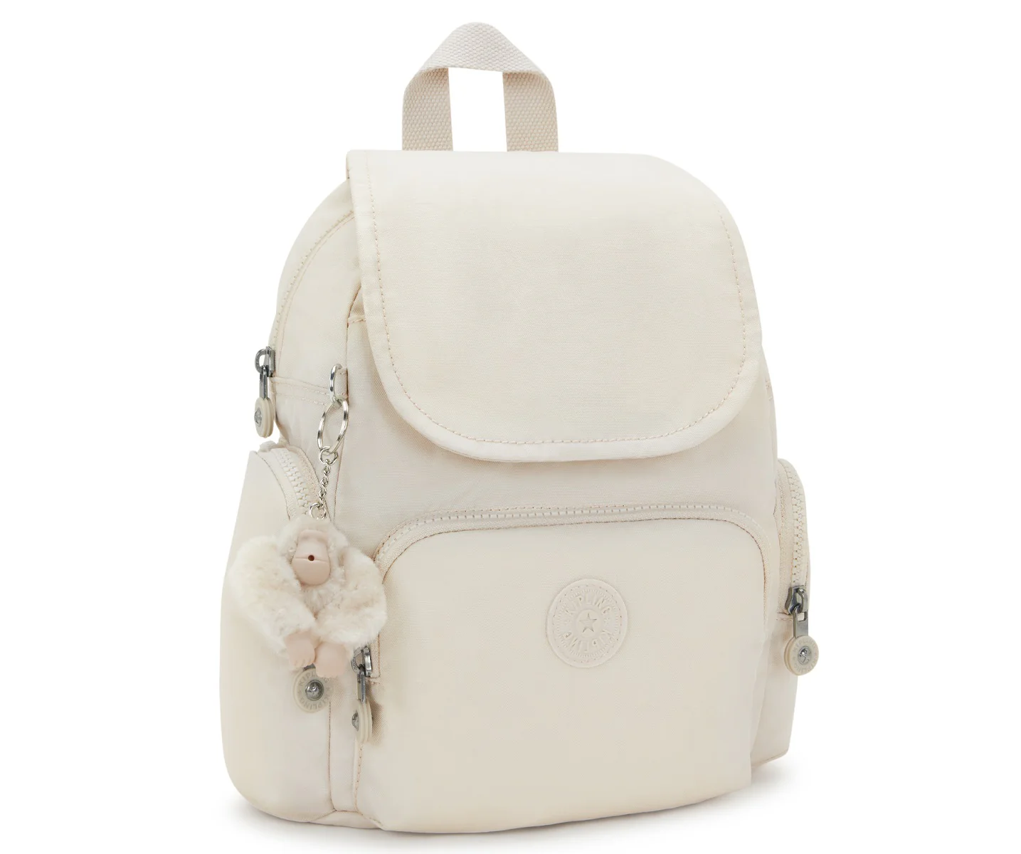 Kipling City Zip Mini 9 Liter Rucksack KI6046 Hideaway Beige - Image 5