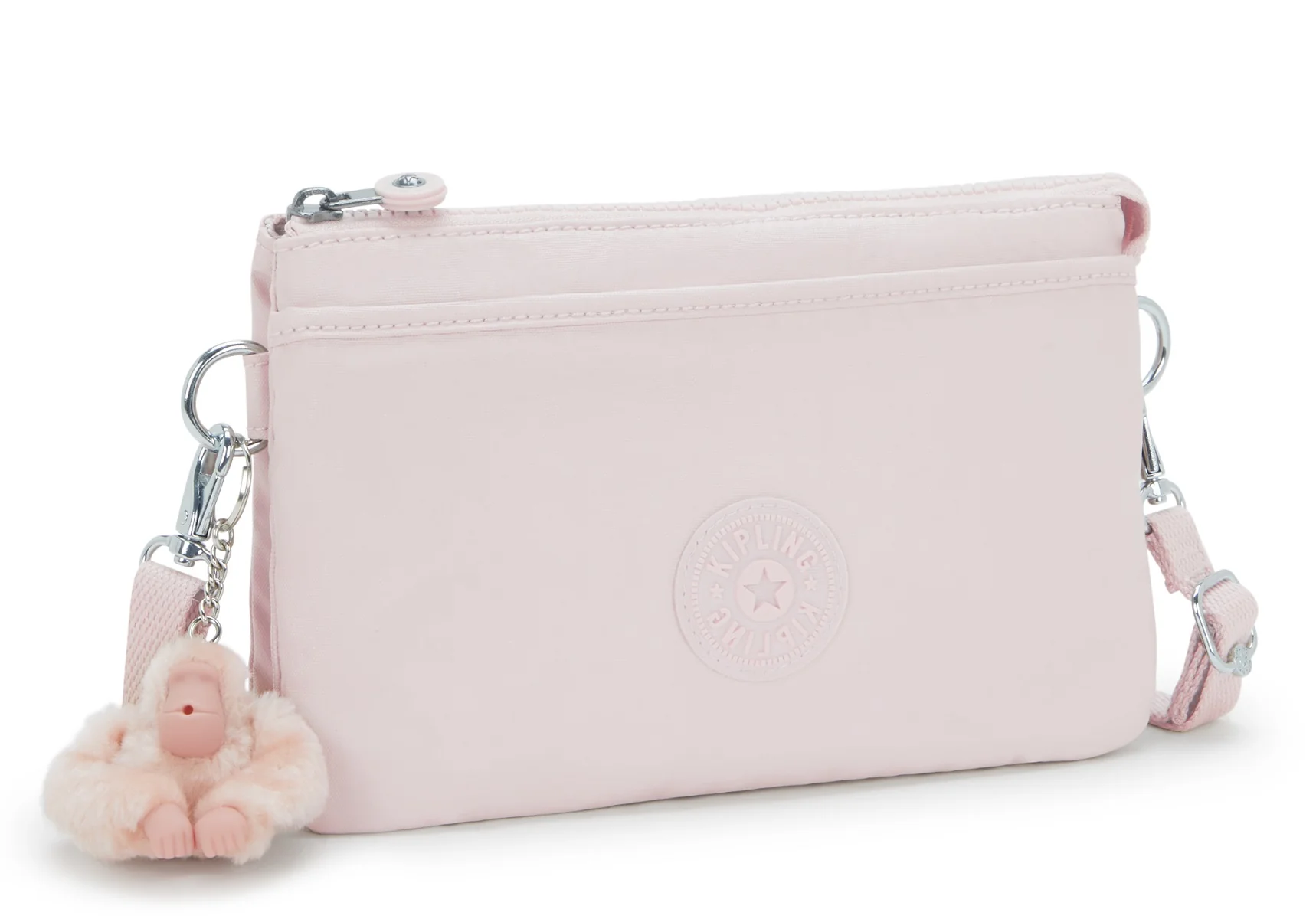 Kipling Riri 1 Liter Umhängetasche KI7502 Pink Shine - Image 12