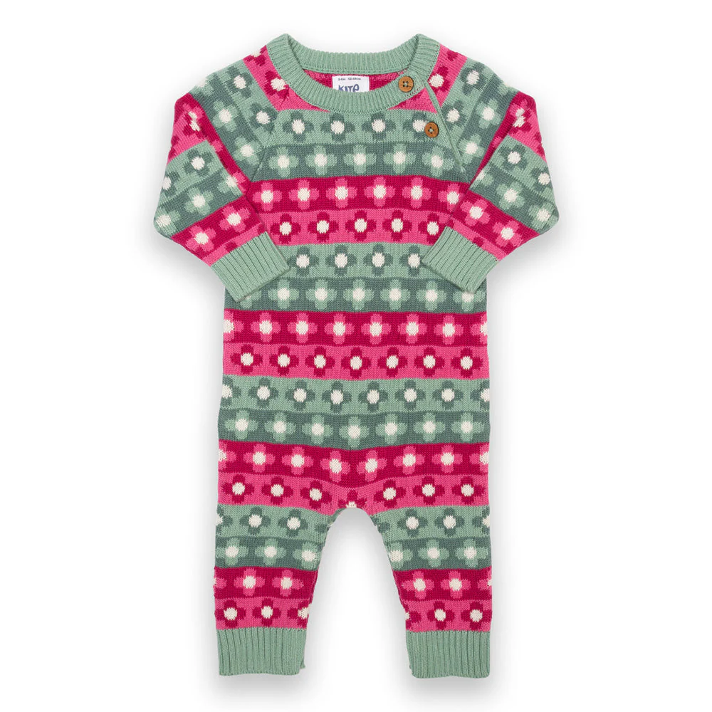 Kite Baby Flowerful Strickstrampler Bio-Baumwolle - Image 3