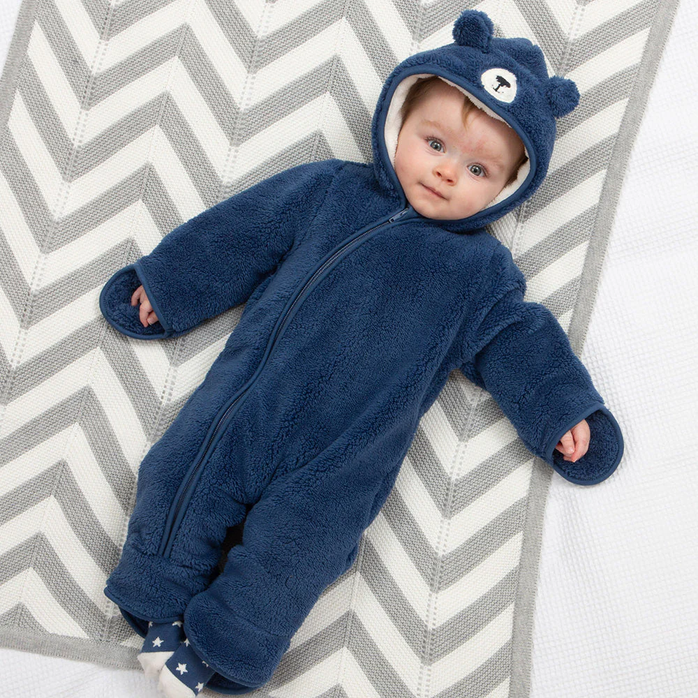 Kite Baby Mr Bear Fleece Onesie - Image 15