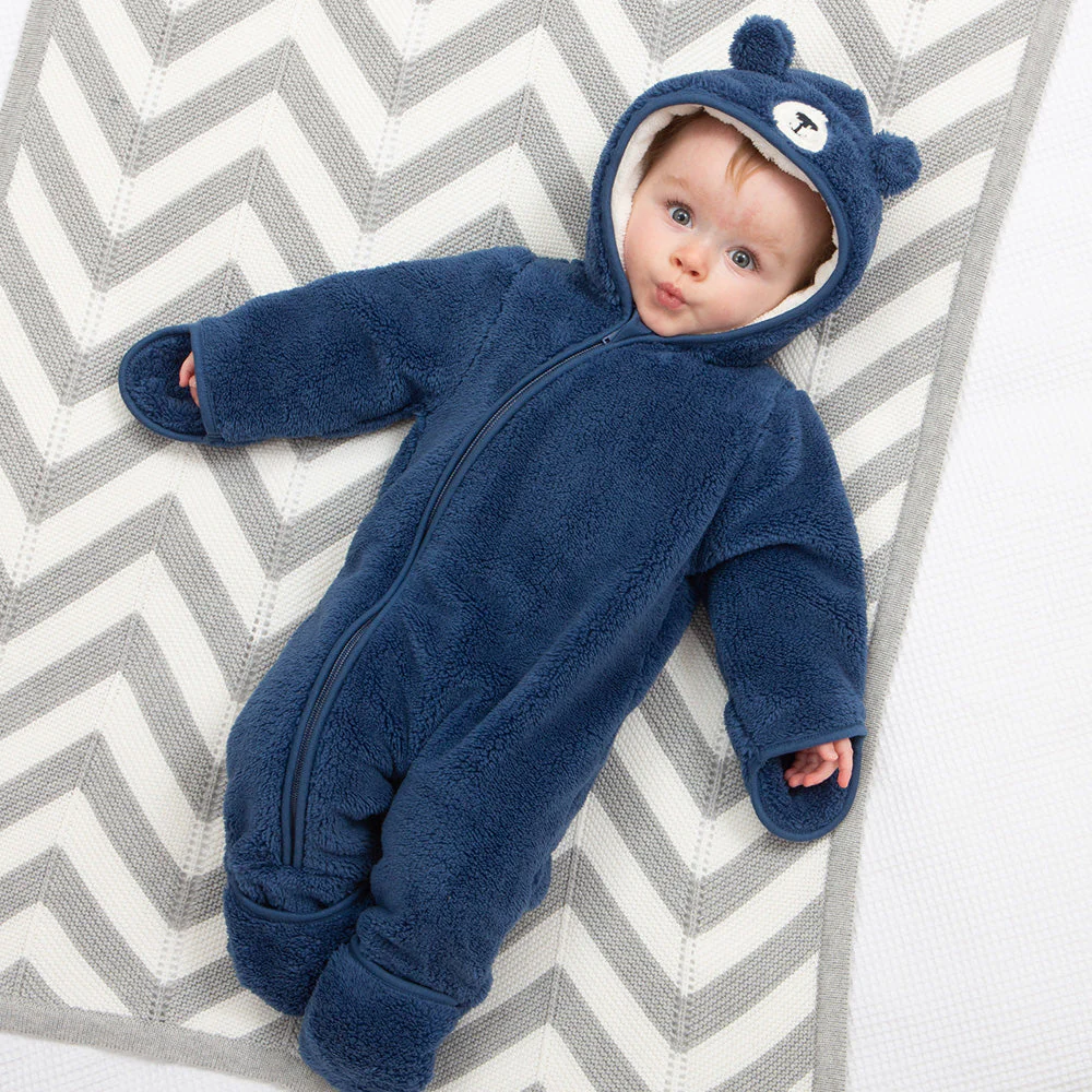 Kite Baby Mr Bear Fleece Onesie - Image 36