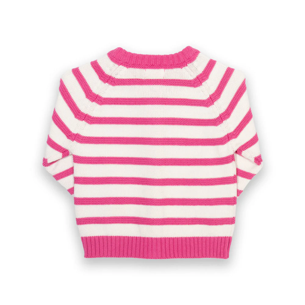 Kite Baby My First Strickjacke Blush Bio-Baumwolle - Image 22