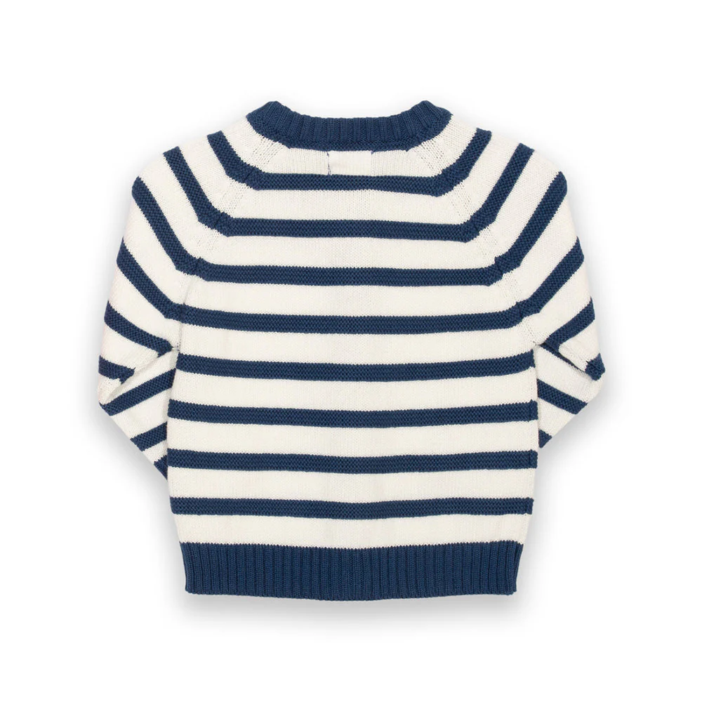 Kite Baby My First Strickjacke Navy Bio-Baumwolle - Image 29