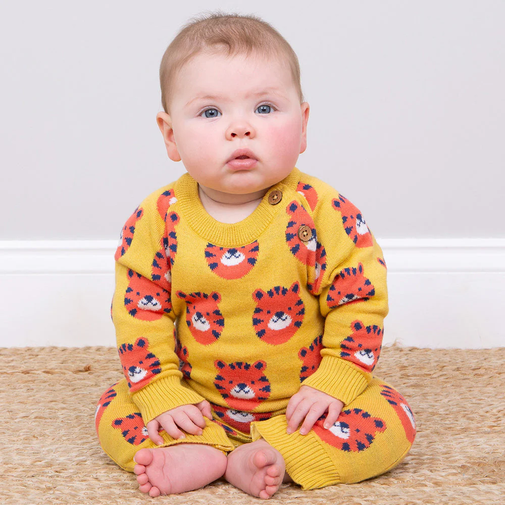 Kite Baby Top Tiger Strickstrampler Bio-Baumwolle - Image 21