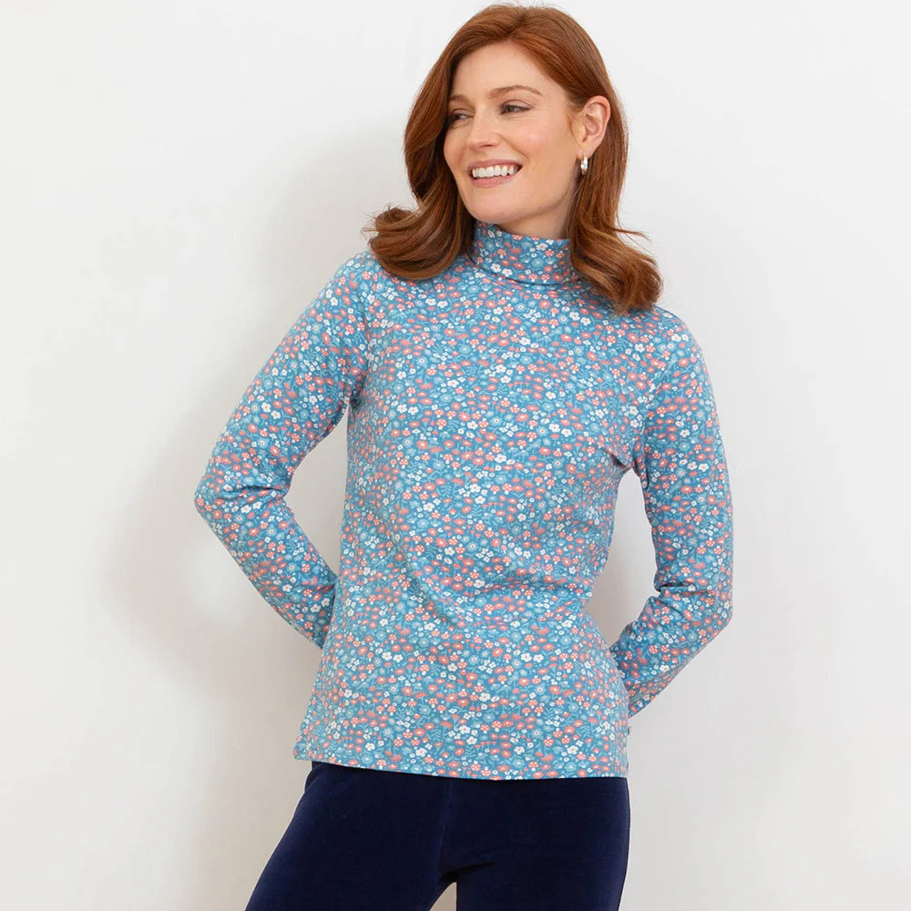 Kite Damen Crawford Rollkragen Jersey Shirt Bio-Baumwolle - Image 5