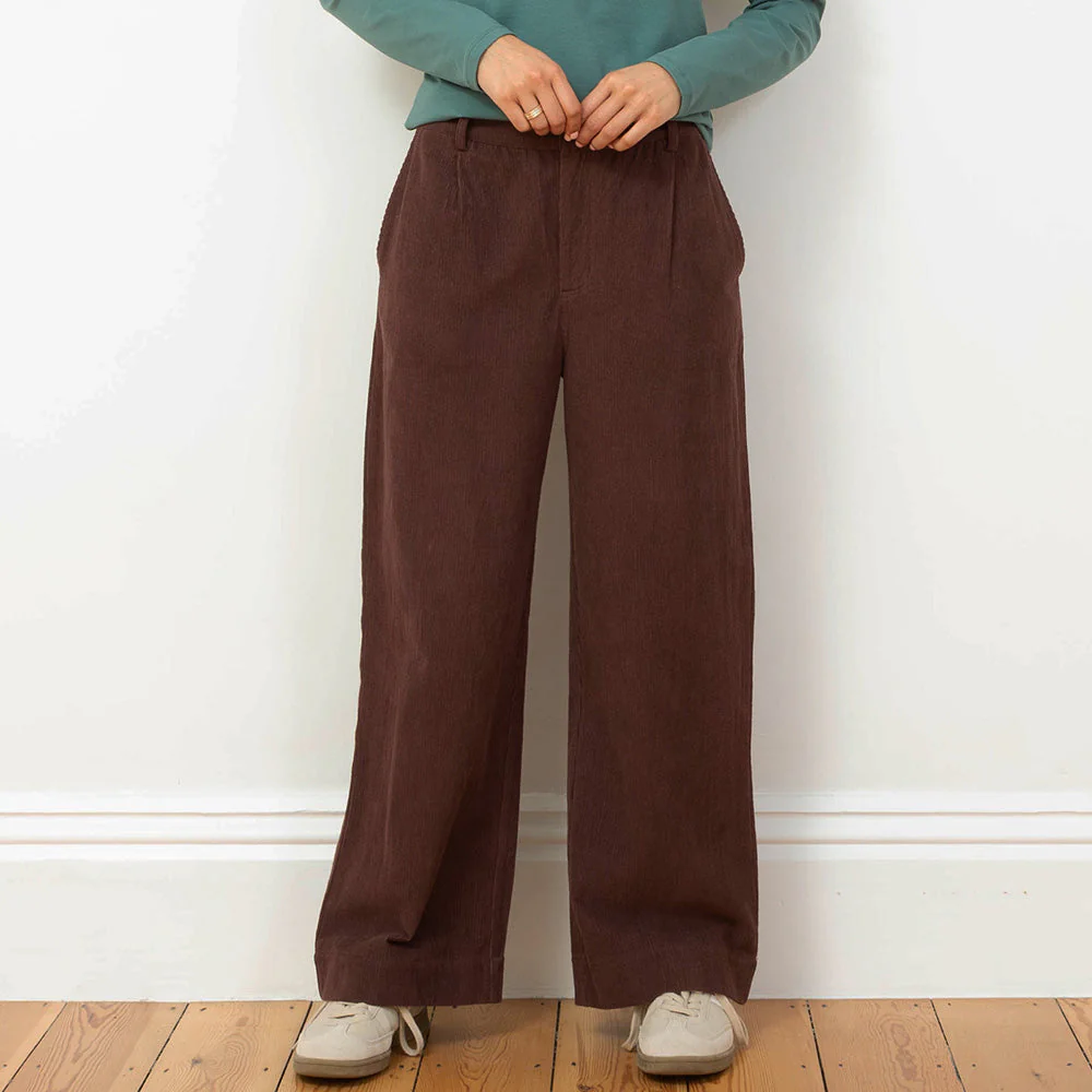 Kite Damen Motcombe Cordhose Weites Bein Bio-Baumwolle - Image 15