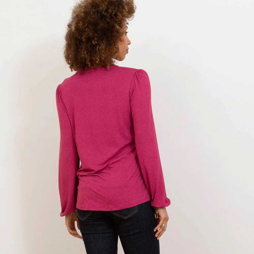 Kite Damen Swyre Jersey Shirt Berry - Image 14