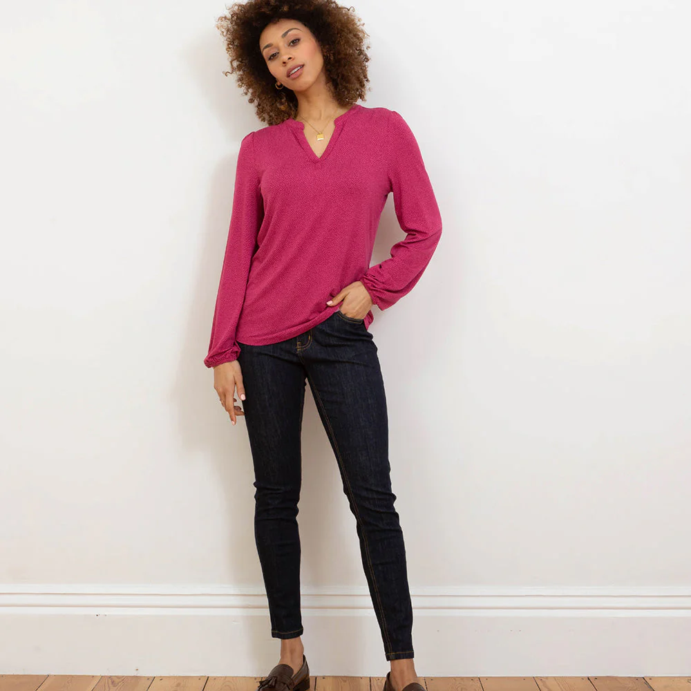 Kite Damen Swyre Jersey Shirt Berry - Image 16