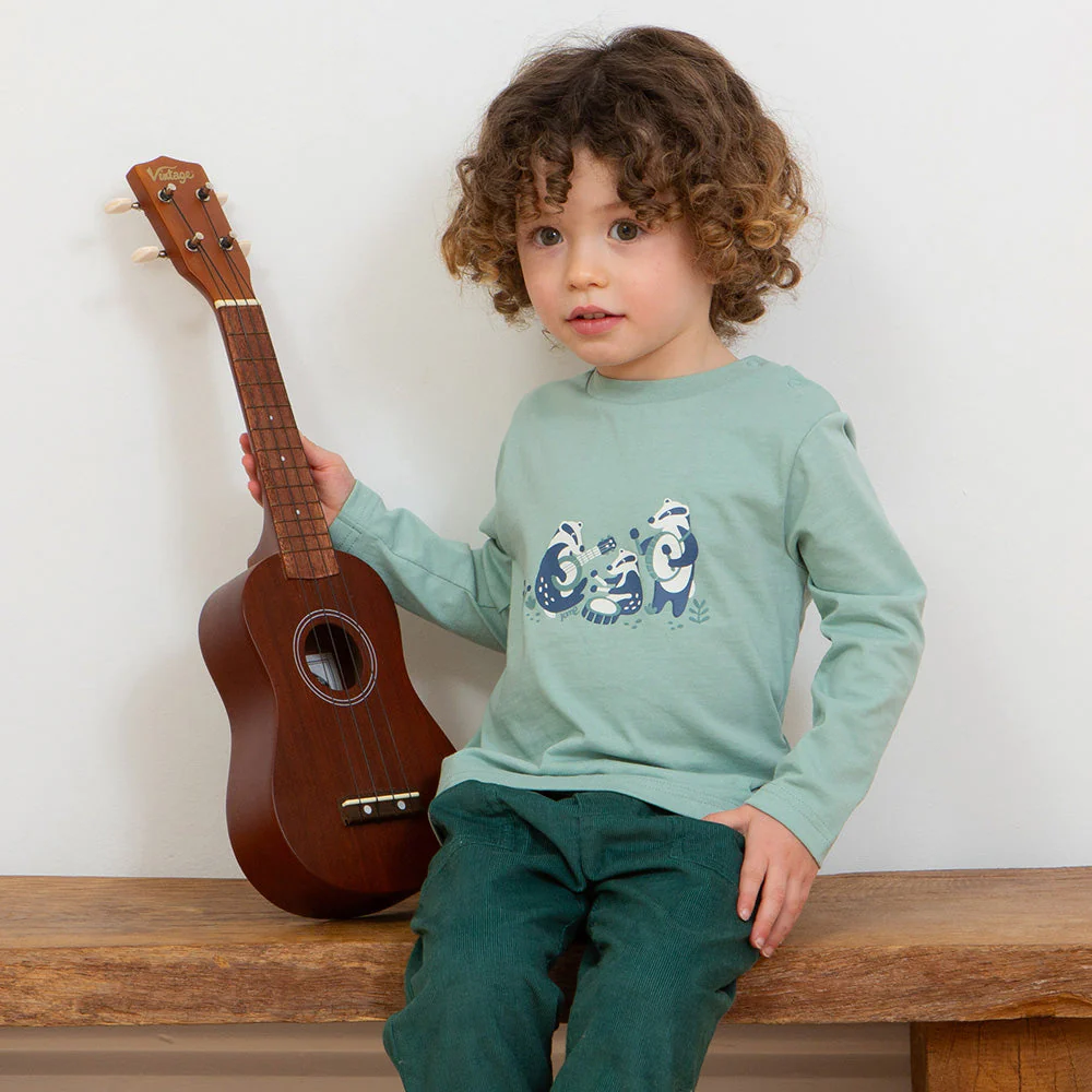 Kite Kinder Badger Band Shirt Bio-Baumwolle - Image 13