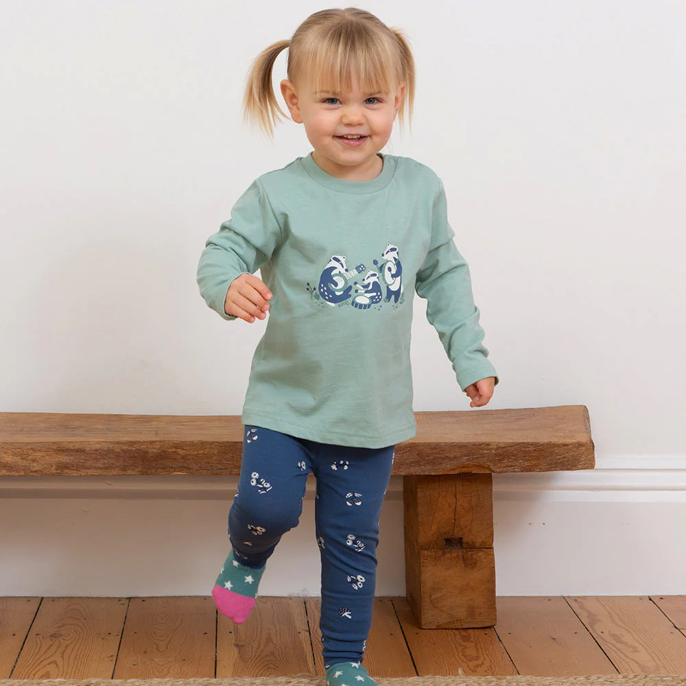 Kite Kinder Badger Band Shirt Bio-Baumwolle - Image 26