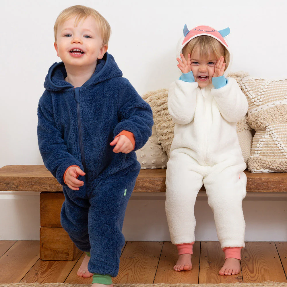 Kite Kinder Huggle Bub Fleece Onesie Creme - Image 20