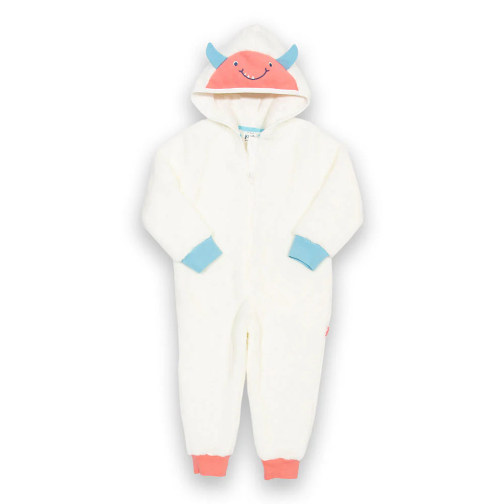 Kite Kinder Huggle Bub Fleece Onesie Creme - Image 4