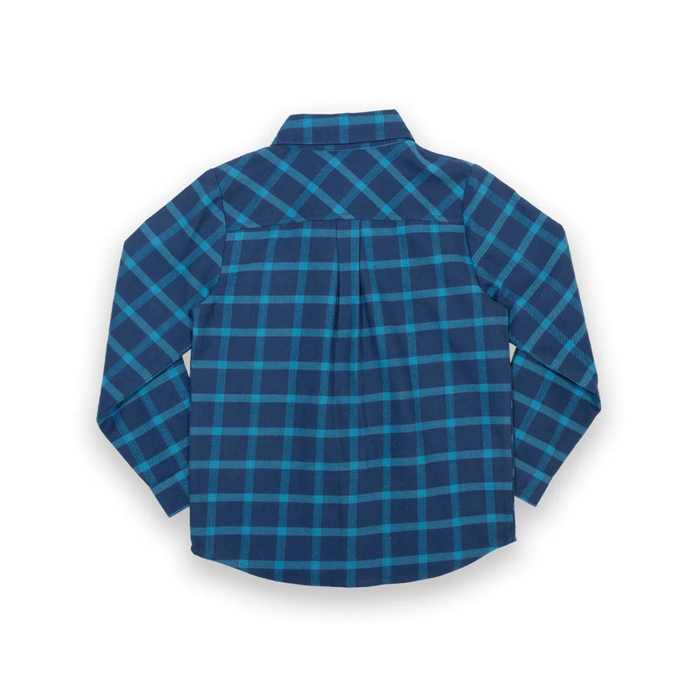 Kite Kinder Karo Hemd Navy Bio-Baumwolle - Image 20
