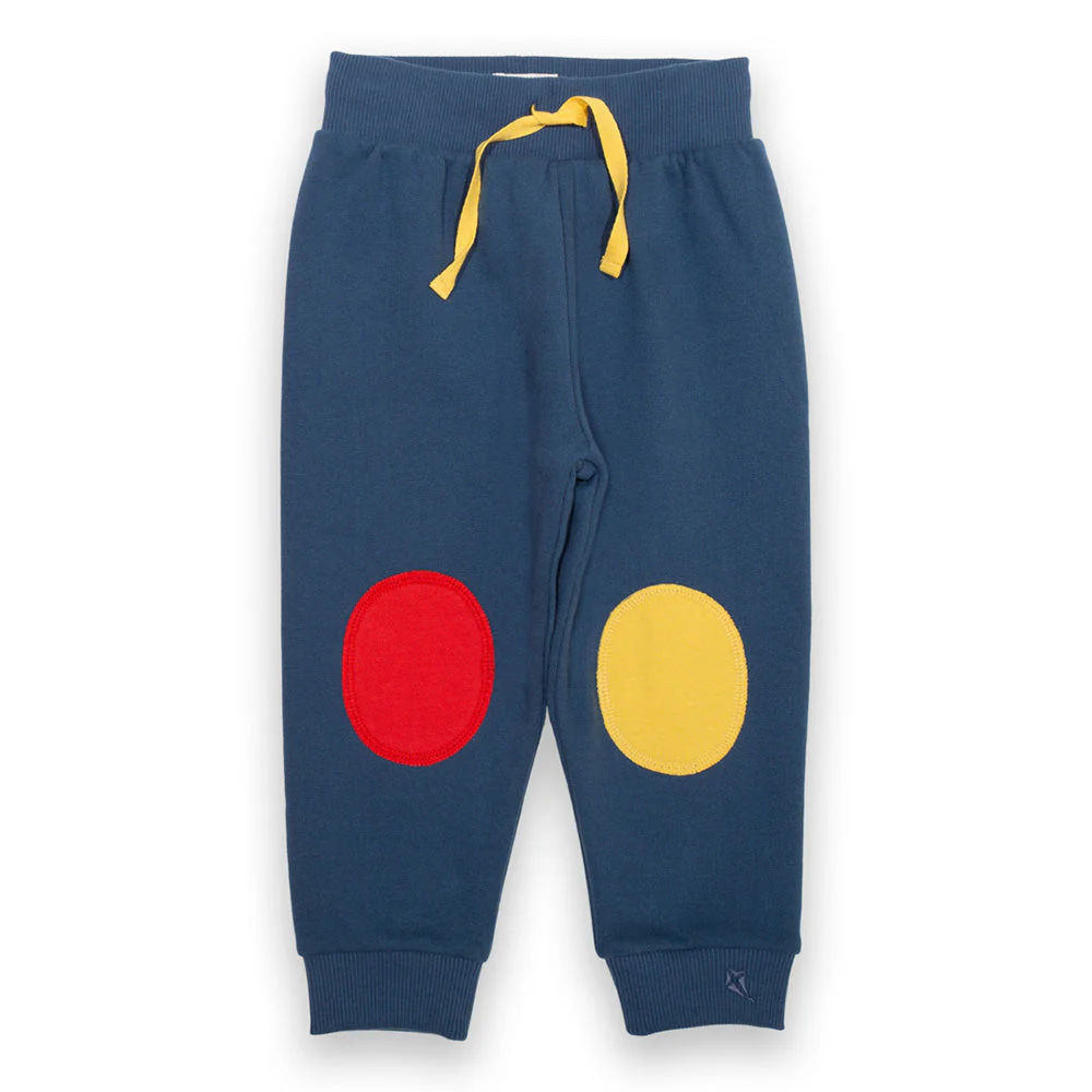 Kite Kinder Knee Patch Jogginghose Navy Bio-Baumwolle - Image 6