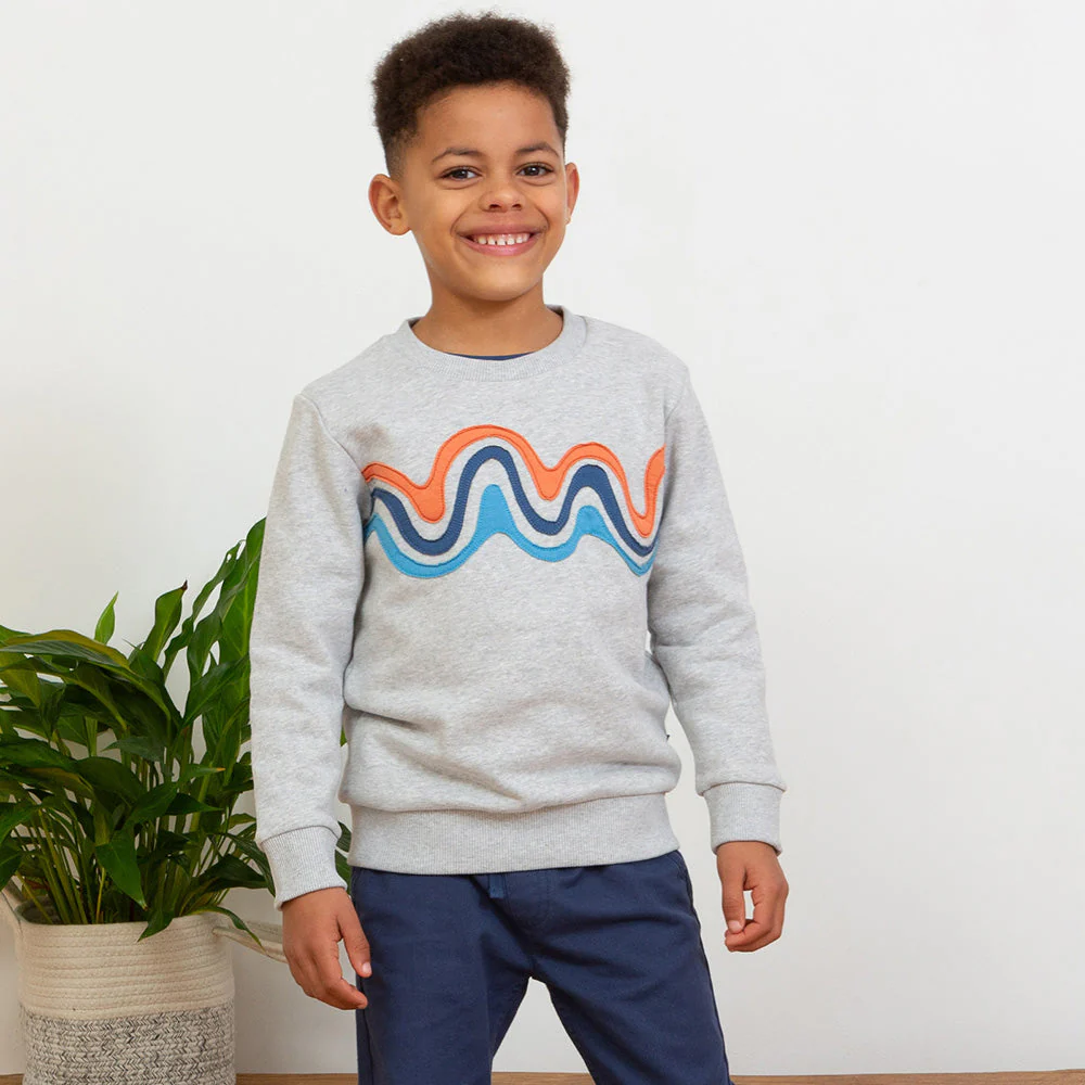 Kite Kinder Ripple Run Sweatshirt Bio-Baumwolle - Image 2