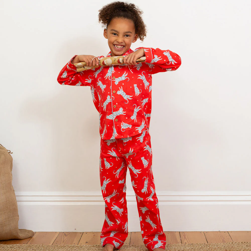 Kite Kinder Snow Leopard Pyjama Bio-Baumwolle - Image 28