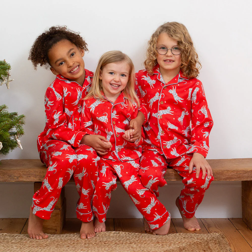 Kite Kinder Snow Leopard Pyjama Bio-Baumwolle - Image 65
