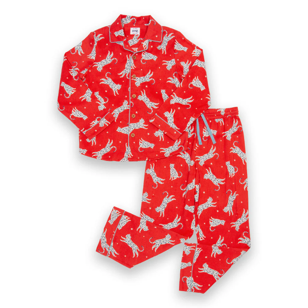 Kite Kinder Snow Leopard Pyjama Bio-Baumwolle - Image 8