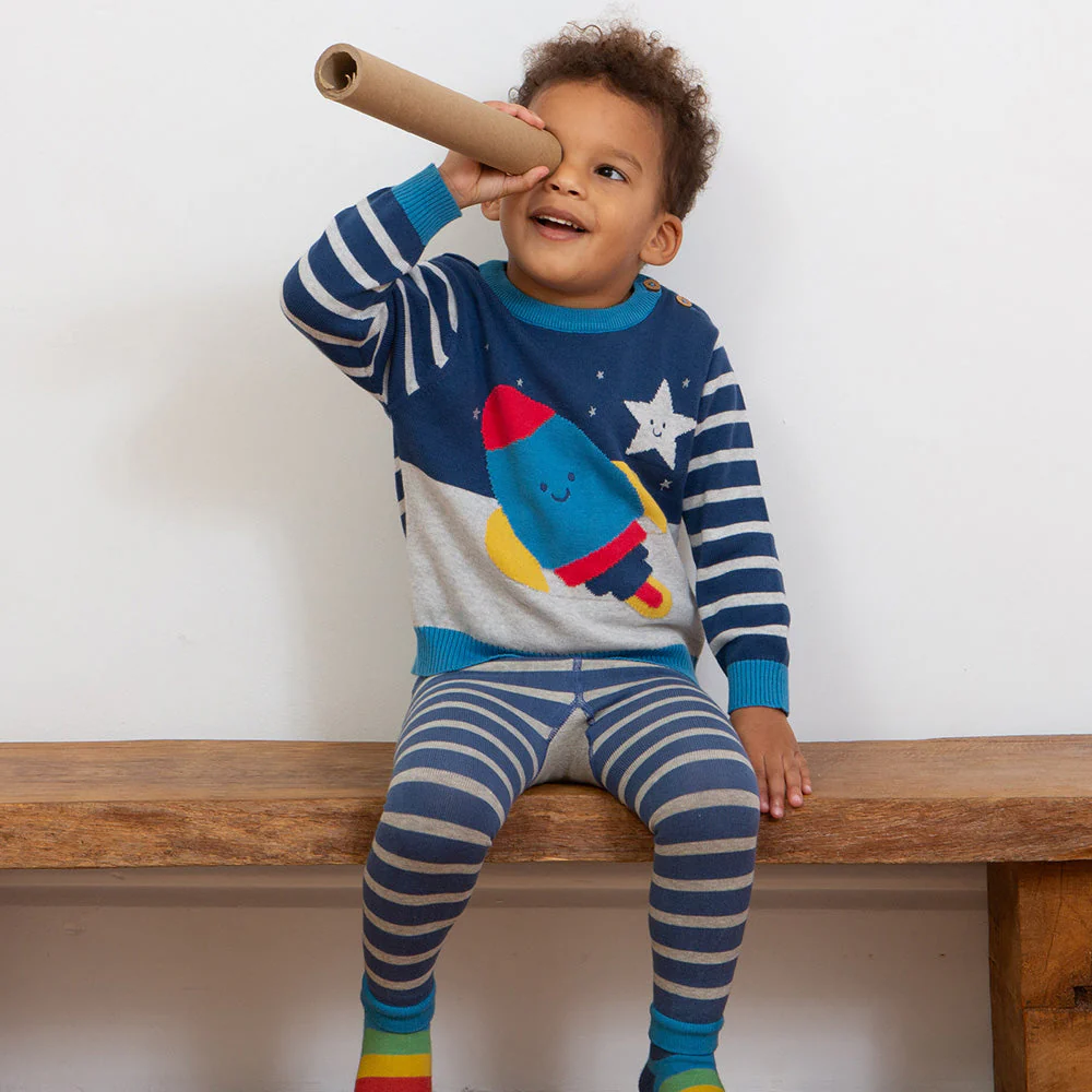 Kite Kinder Space Pals Stricklegging Bio-Baumwolle - Image 9