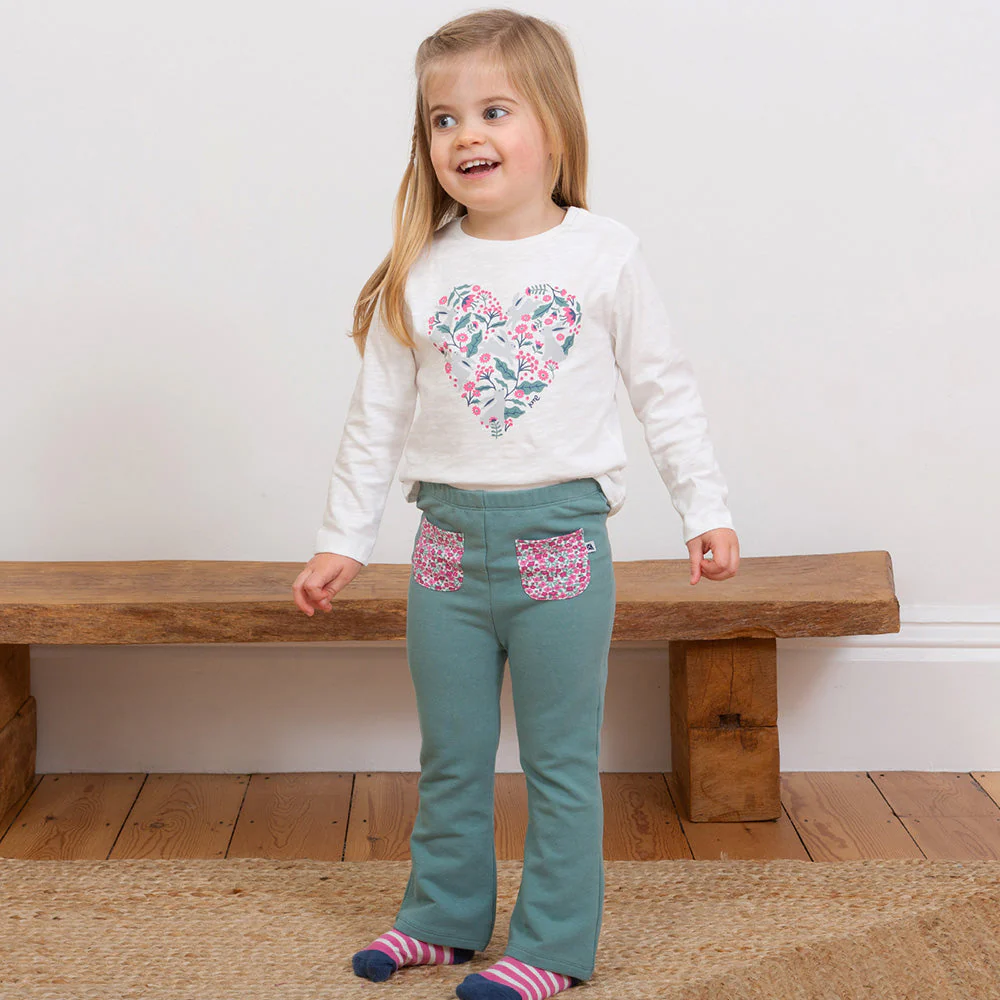 Kite Kinder Sweet Ditsy Jogginghose im Flare Stil Bio-Baumwolle - Image 71
