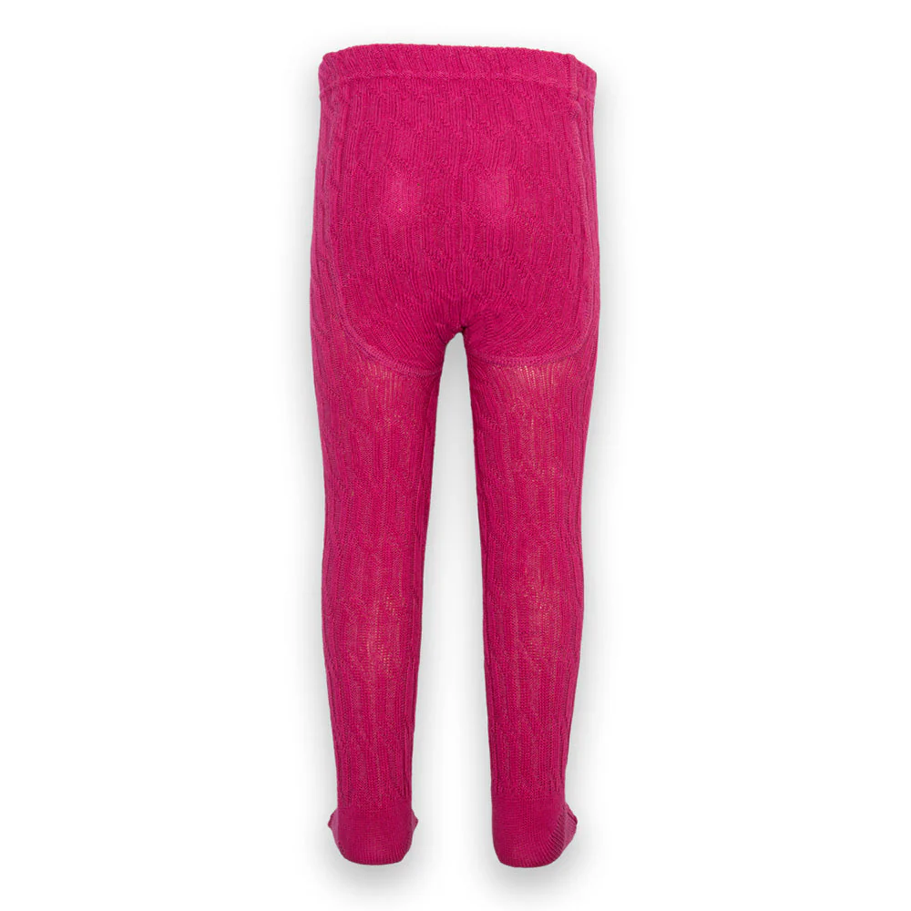 Kite Kinder Zopfmuster Strumpfhose Beery Bio-Baumwolle - Image 29