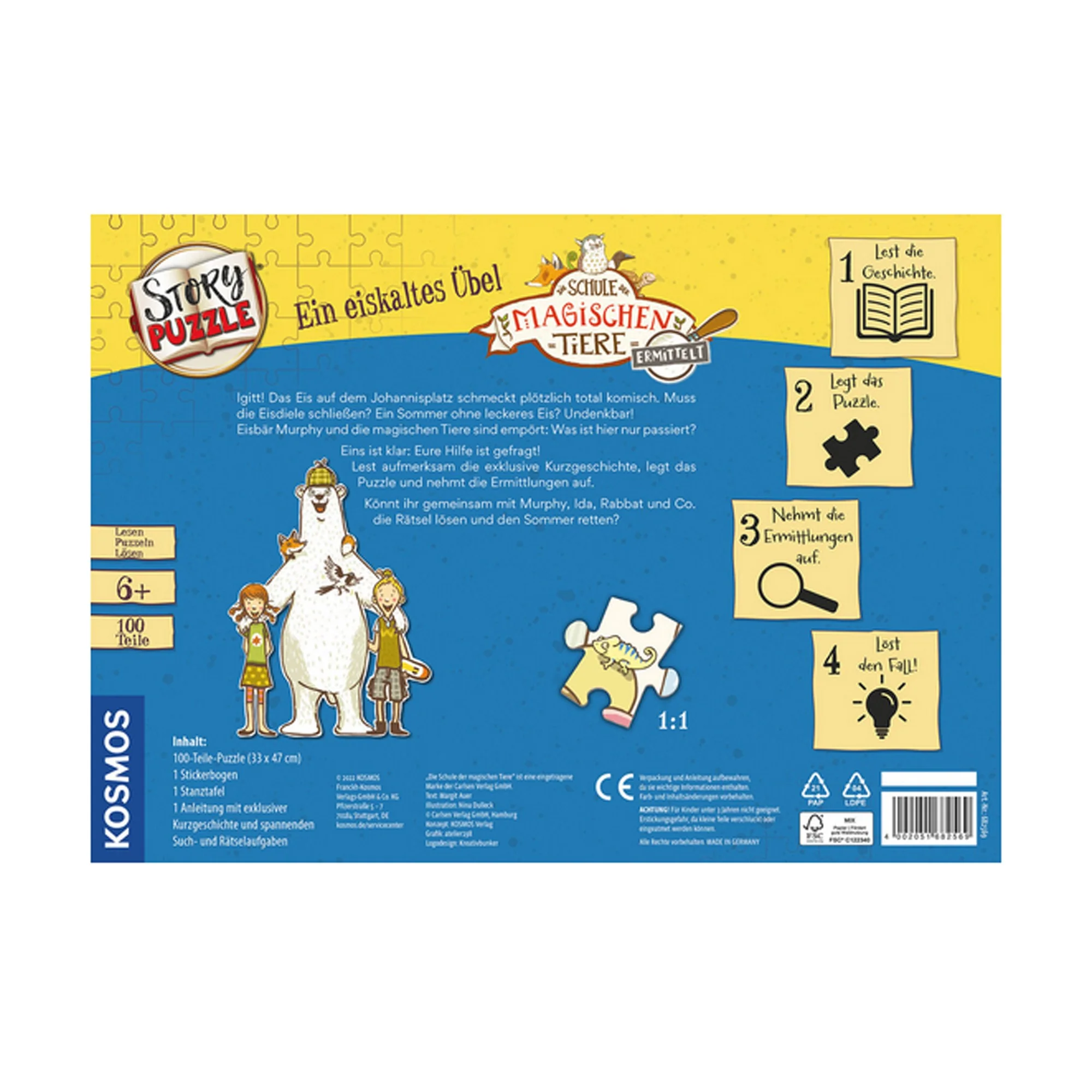 Kosmos Kosmos Story Puzzle: Die Schule der magischen Tiere ermittelt - Image 3