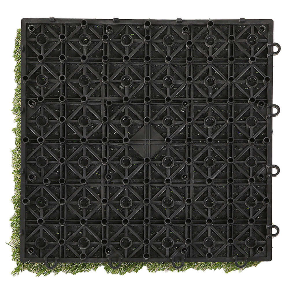 - Kunstrasenfliese JUBIN - 1 m² - 11 Fliesen á 30 x 30 cm I Klickfliese - Image 15