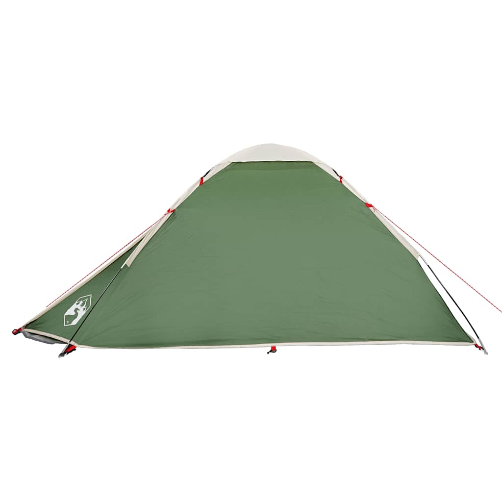 Kuppel-Campingzelt 2 Personen Grün Wasserdicht - Image 10