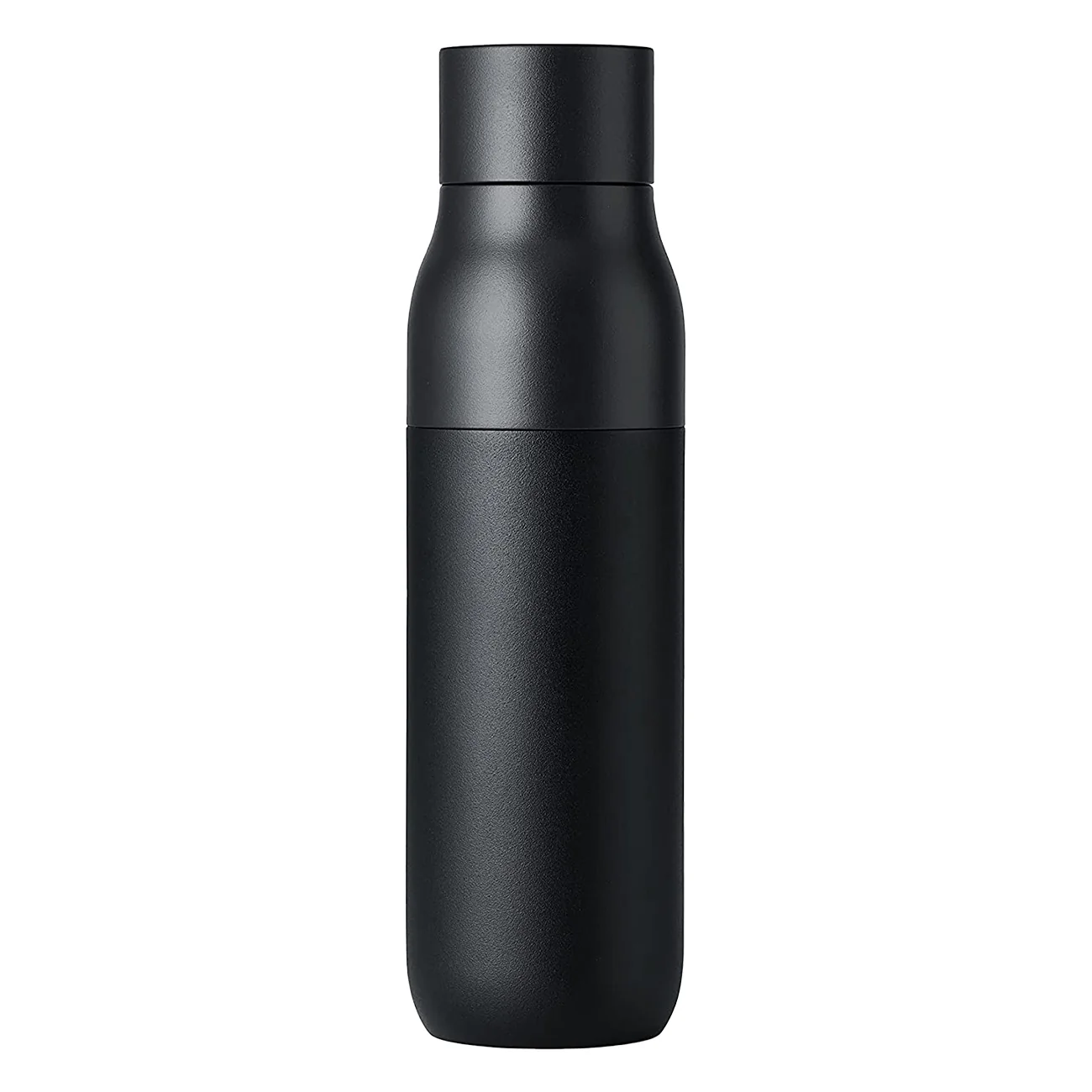 LARQ Bottle Non-PureVis 500ml Trinkflasche Schwarz - 8/18 Edelstahl, Isoliert - Image 2