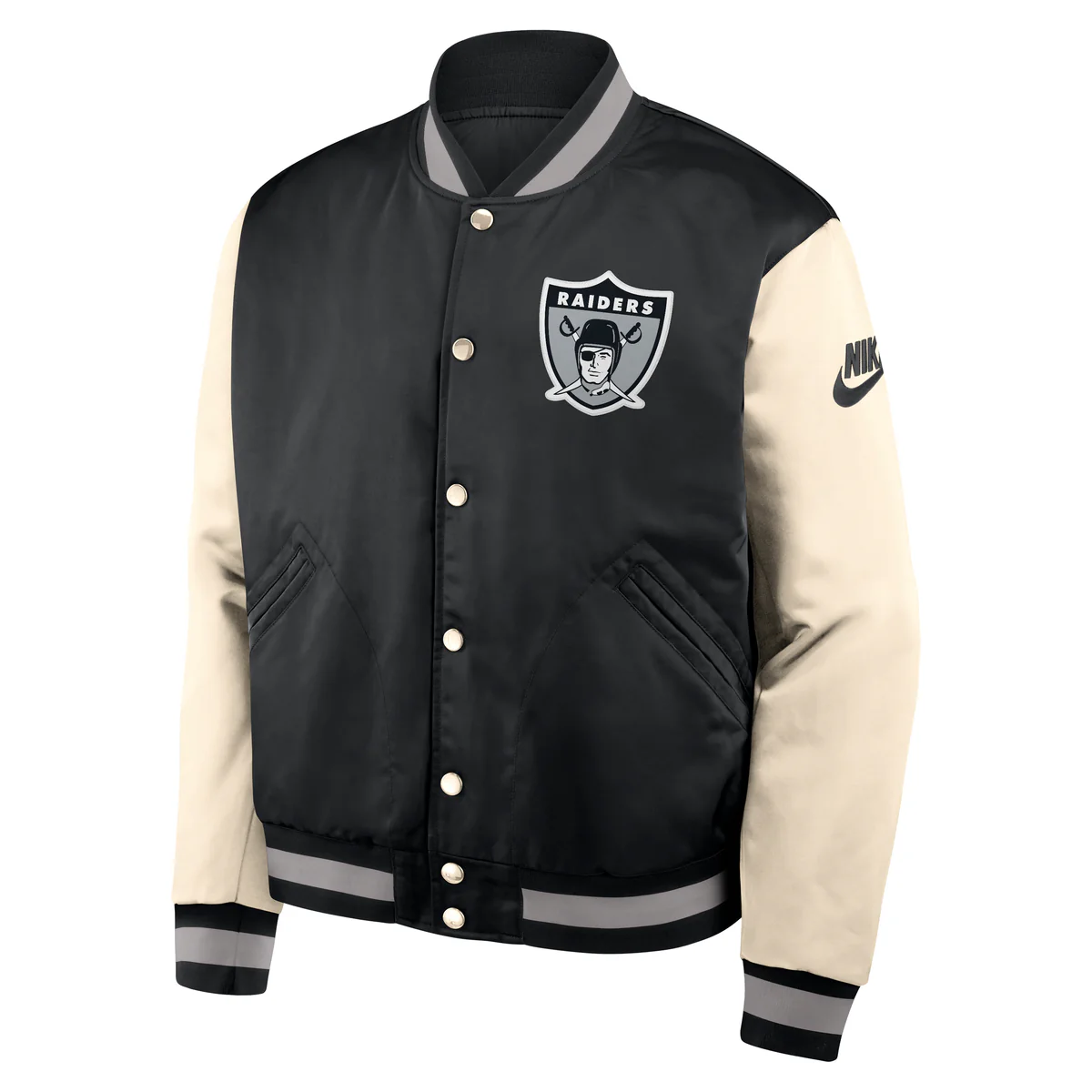 Las Vegas Raiders Nike Legacy Bomber Jacket NFL - Image 14