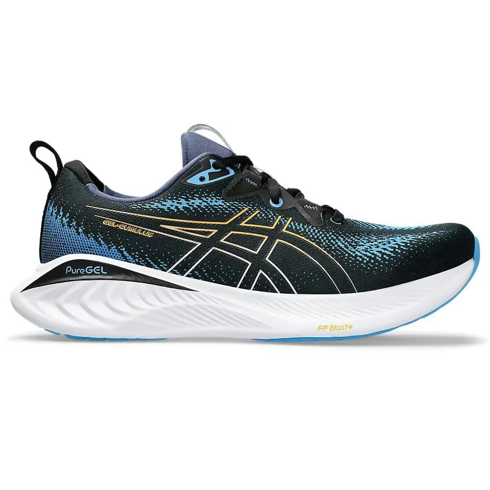 Laufschuhe Mann Asics Gelcumulus 25 Schwarz - Image 17