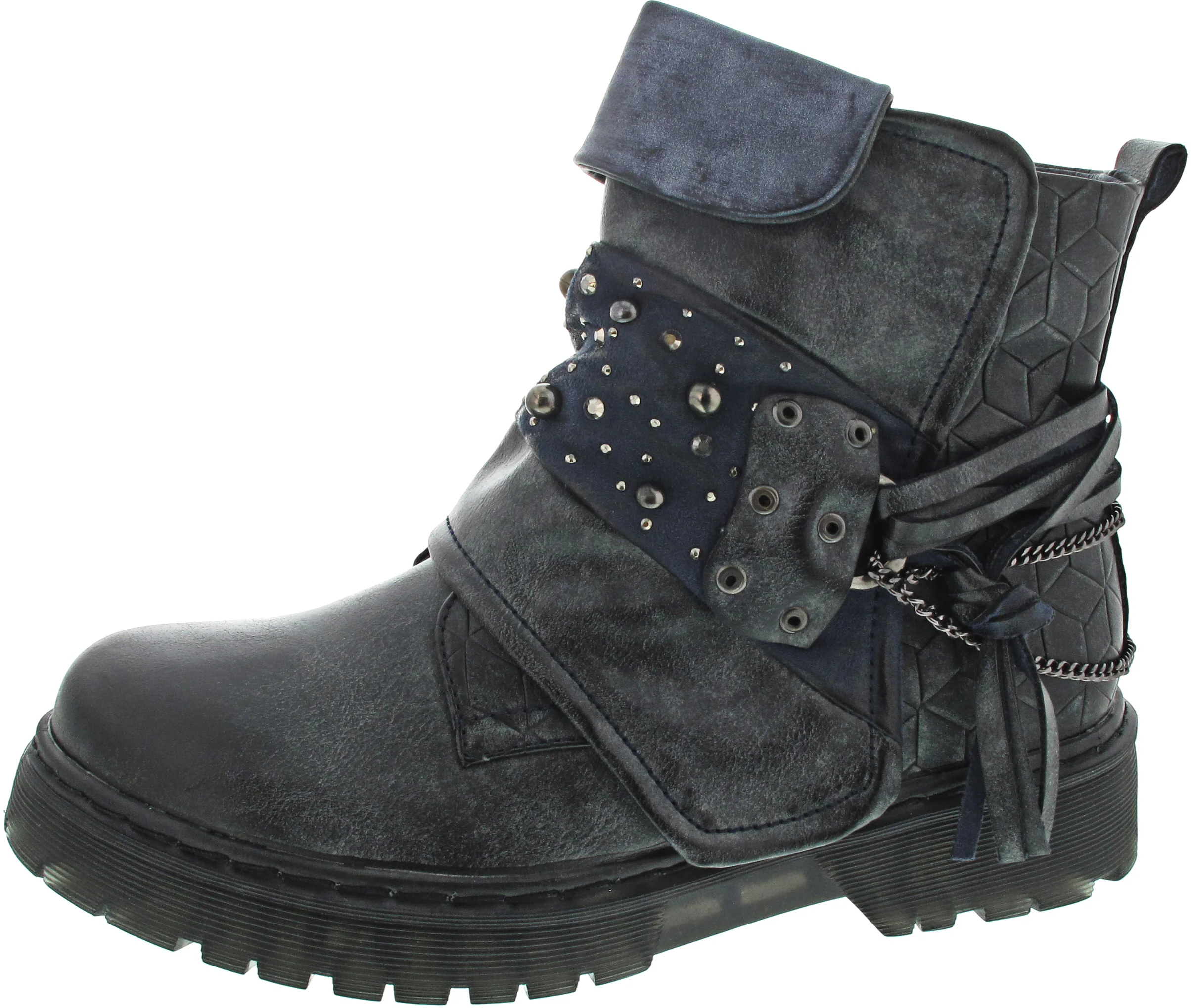 Laufsteg Boots Grau