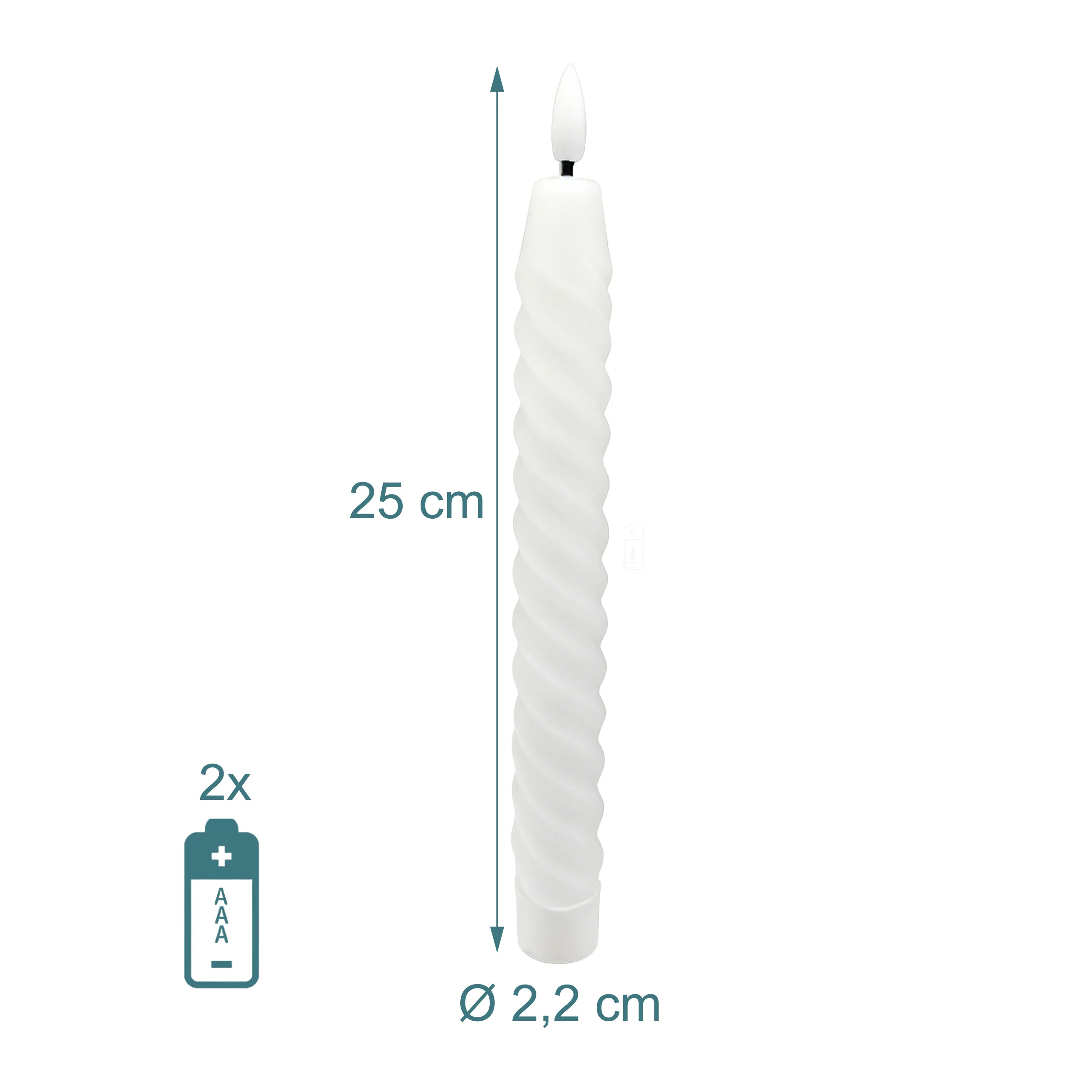 LED Stabkerzen 6er Set - Image 33