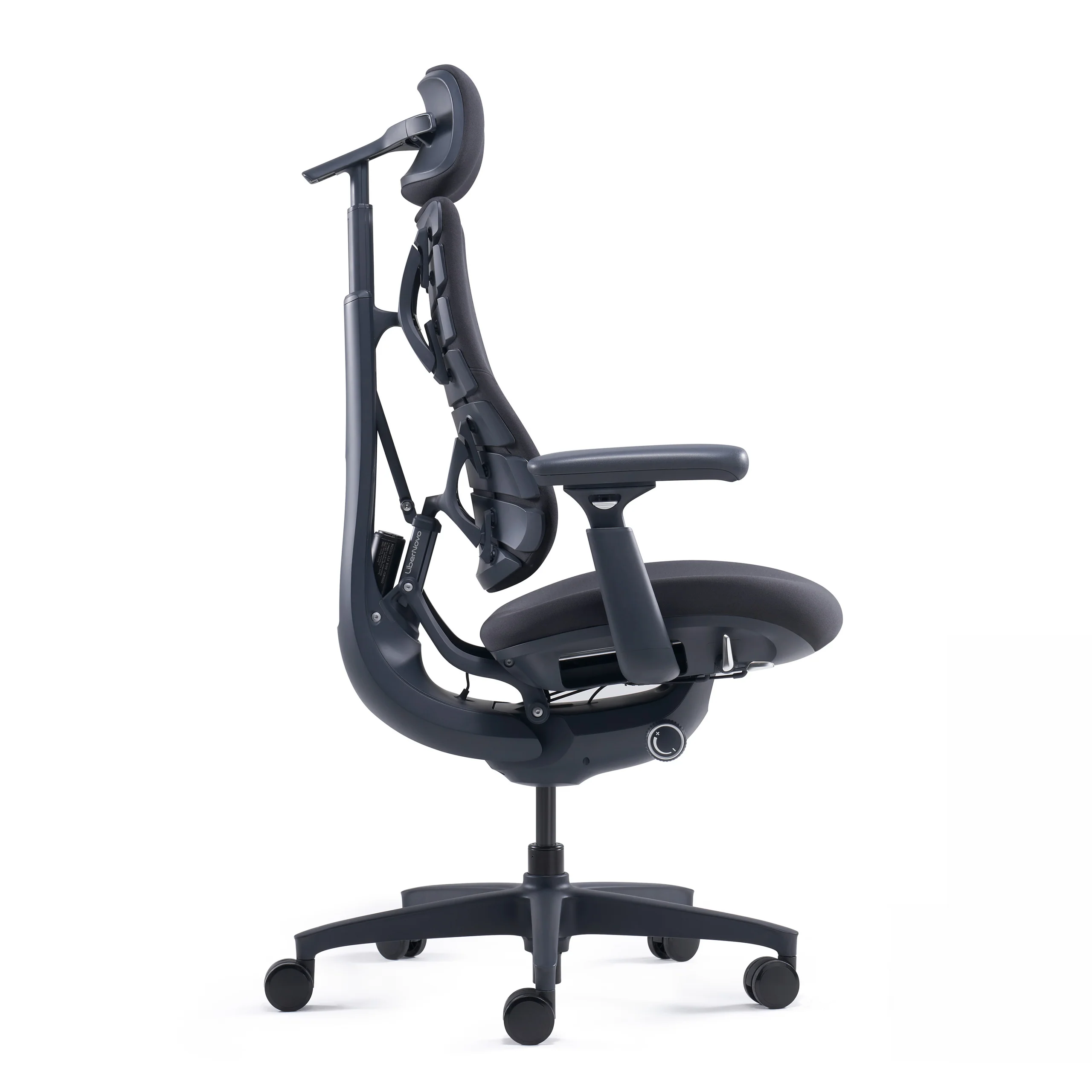 LiberNovo Omni Dynamischer ergonomischer Stuhl 48 cm Sitztiefe Stoff schwarz - Image 2