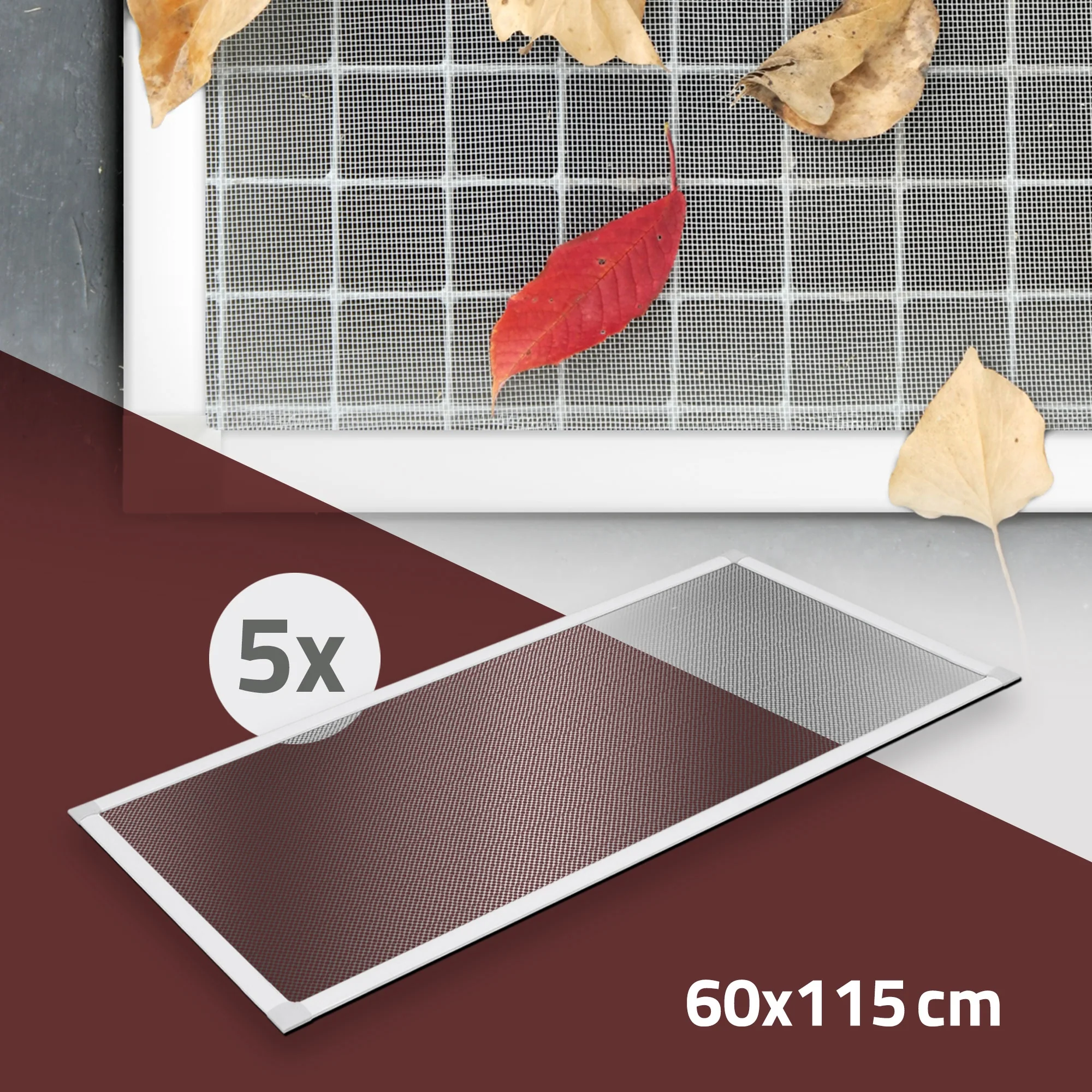 Lichtschachtabdeckung 60x115 cm mit Gitter aus Aluminium - Image 2