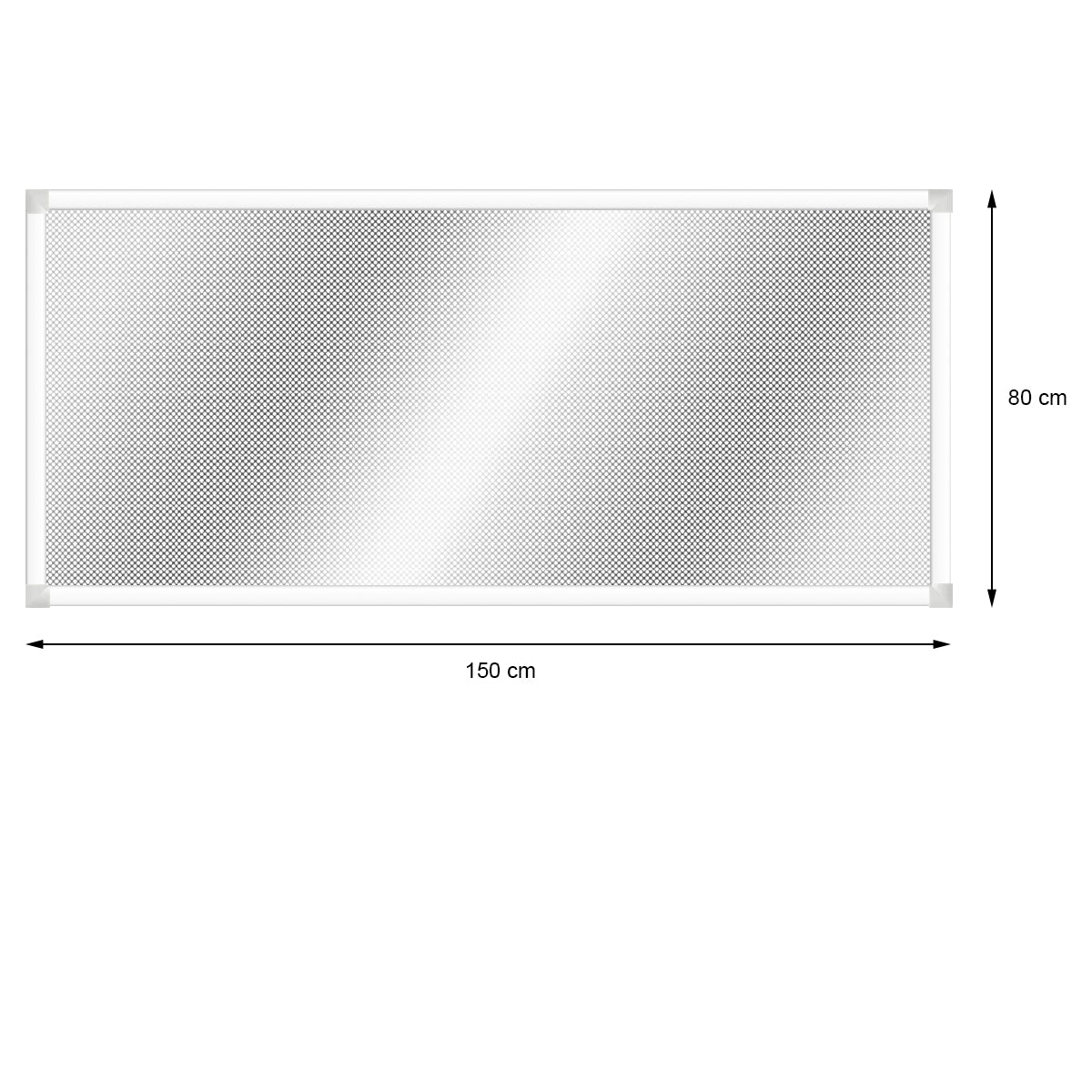 Lichtschachtabdeckung 80x150 cm aus Aluminium - Image 6
