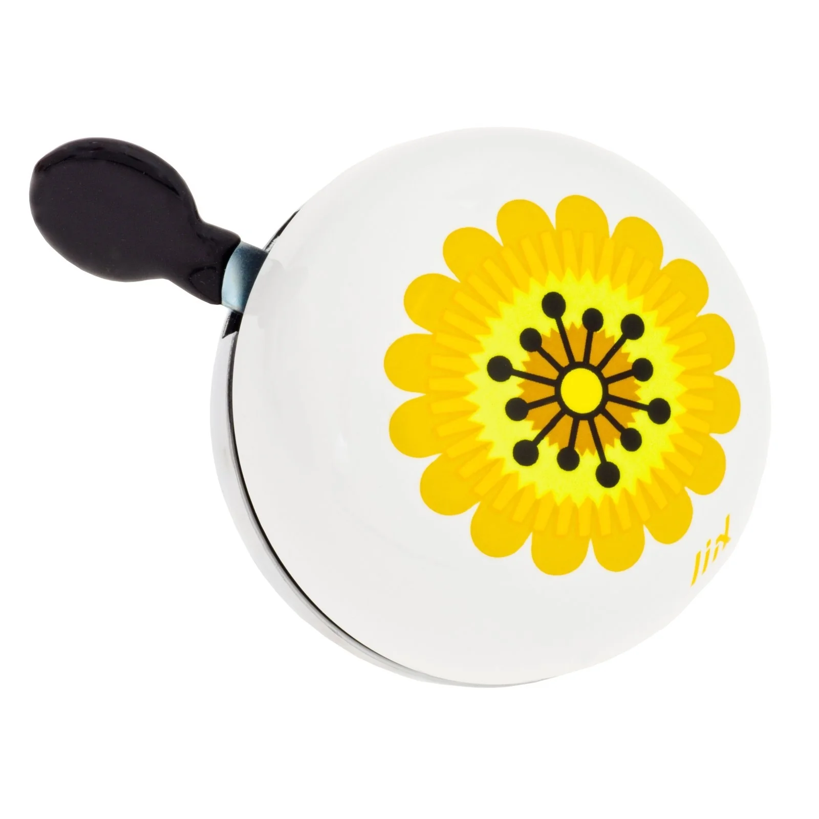 Liix Fahrradklingel Mini Ding Dong Blume