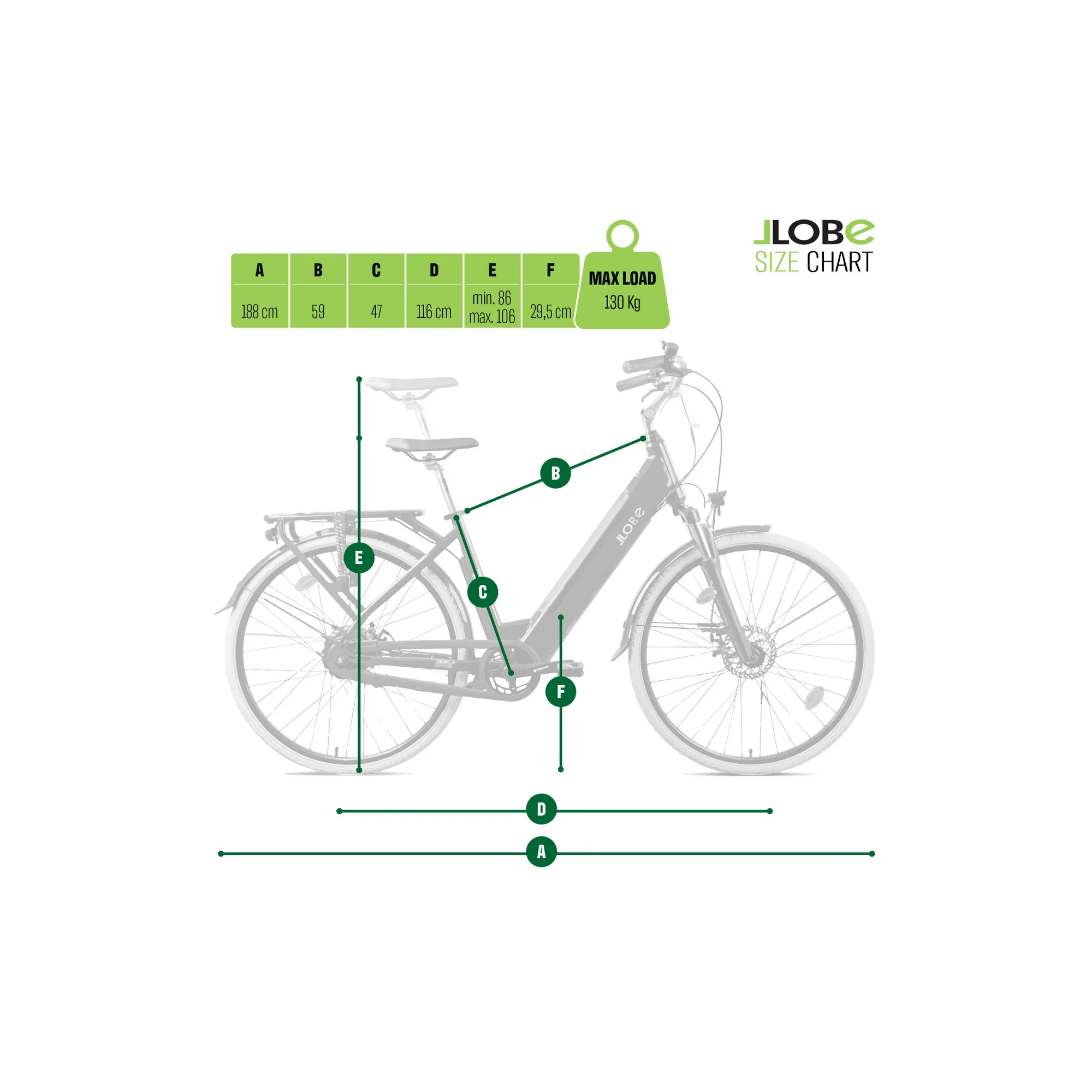 LLOBE CITY E-BIKE 28" MILLENIUM 7G, blau - Image 6