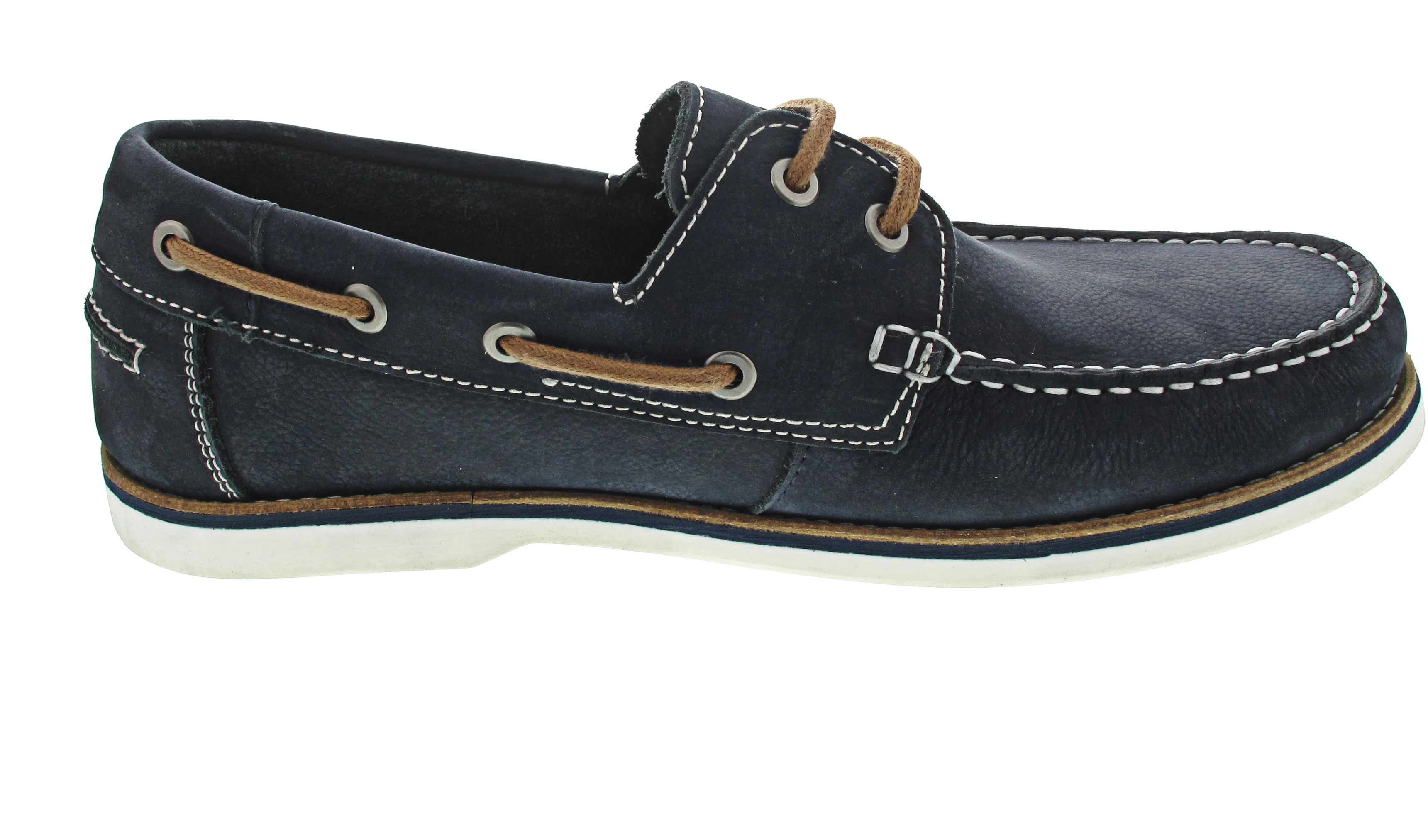 Marc O’Polo Boatshoe sportlicher Schnürer Blau - Image 12