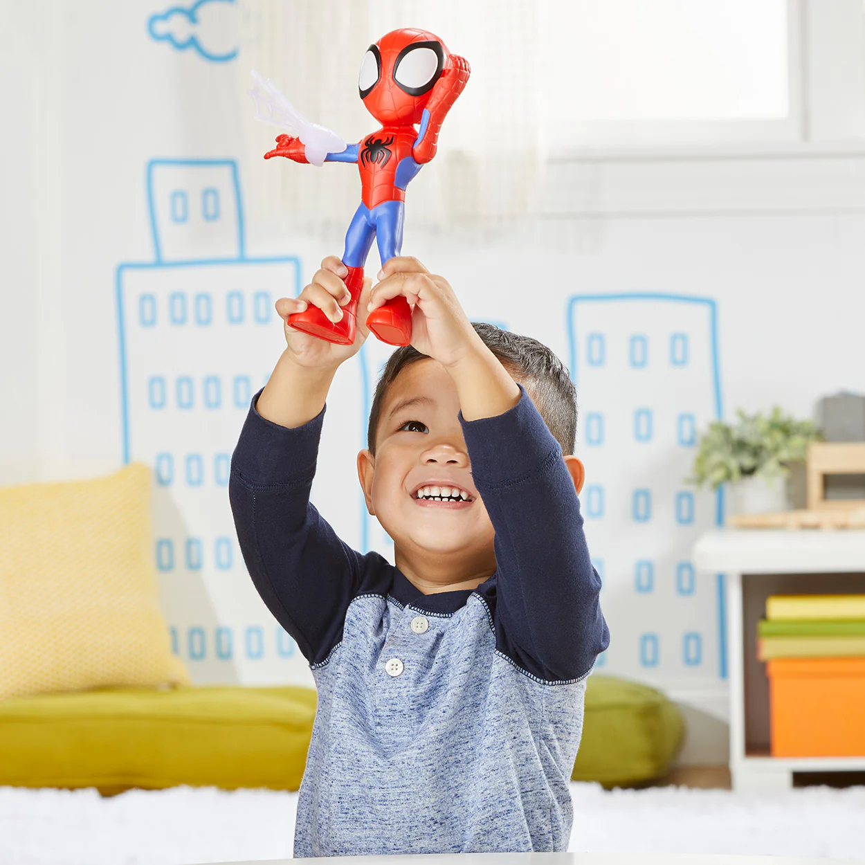 Hasbro Marvel Spidey and His Amazing Friends SUPERGROSSE Spidey Action-Figur - Image 6